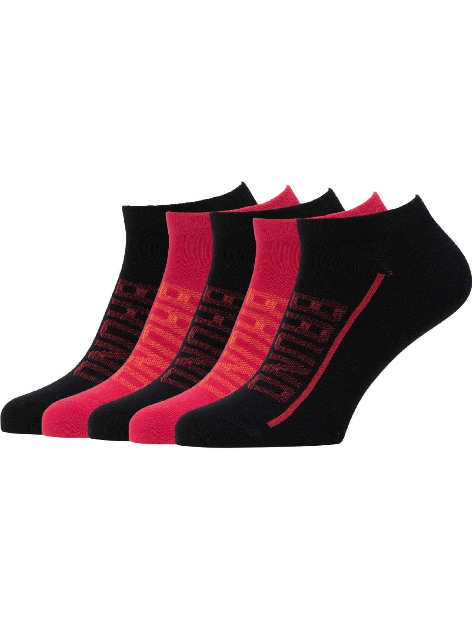 Bruno Banani Sneakersocken LEWIS Rot