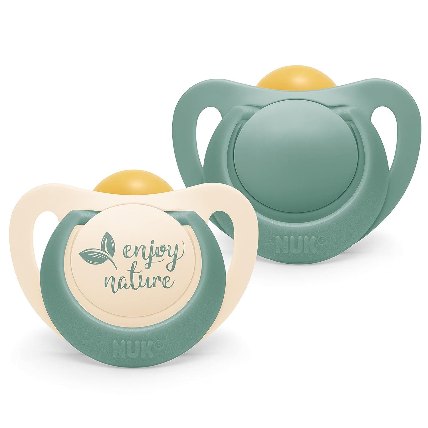 NUK Schnuller NUK for Nature Baby-Nachhaltige Gummischnuller Latex