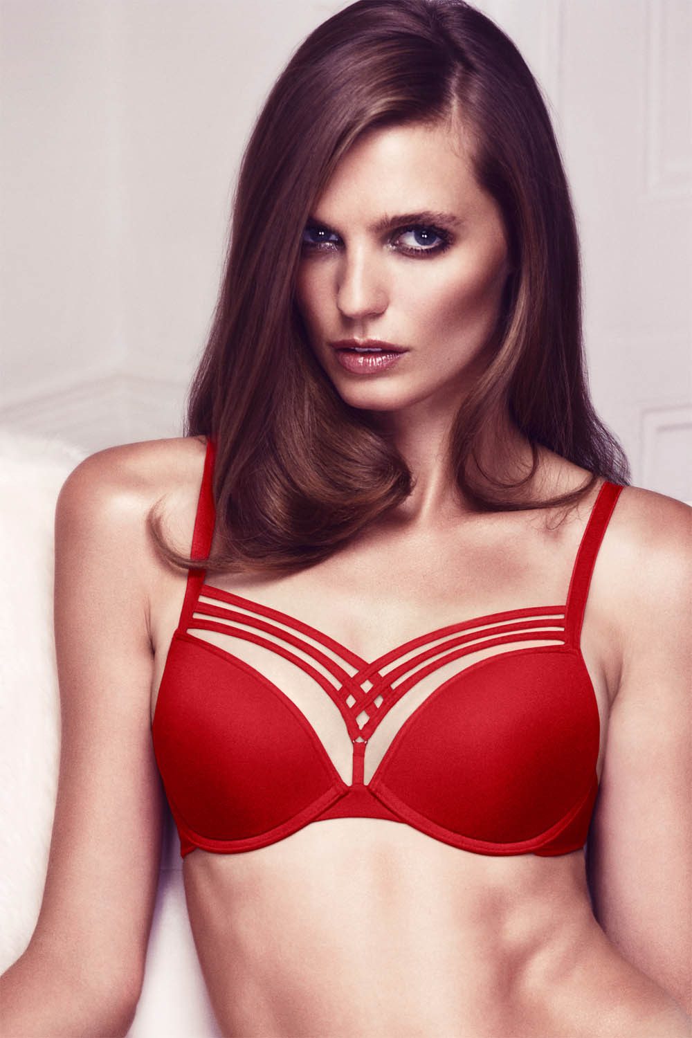 marlies dekkers Push-up-BH Dame de Paris Push Up BH rot sexy 75C