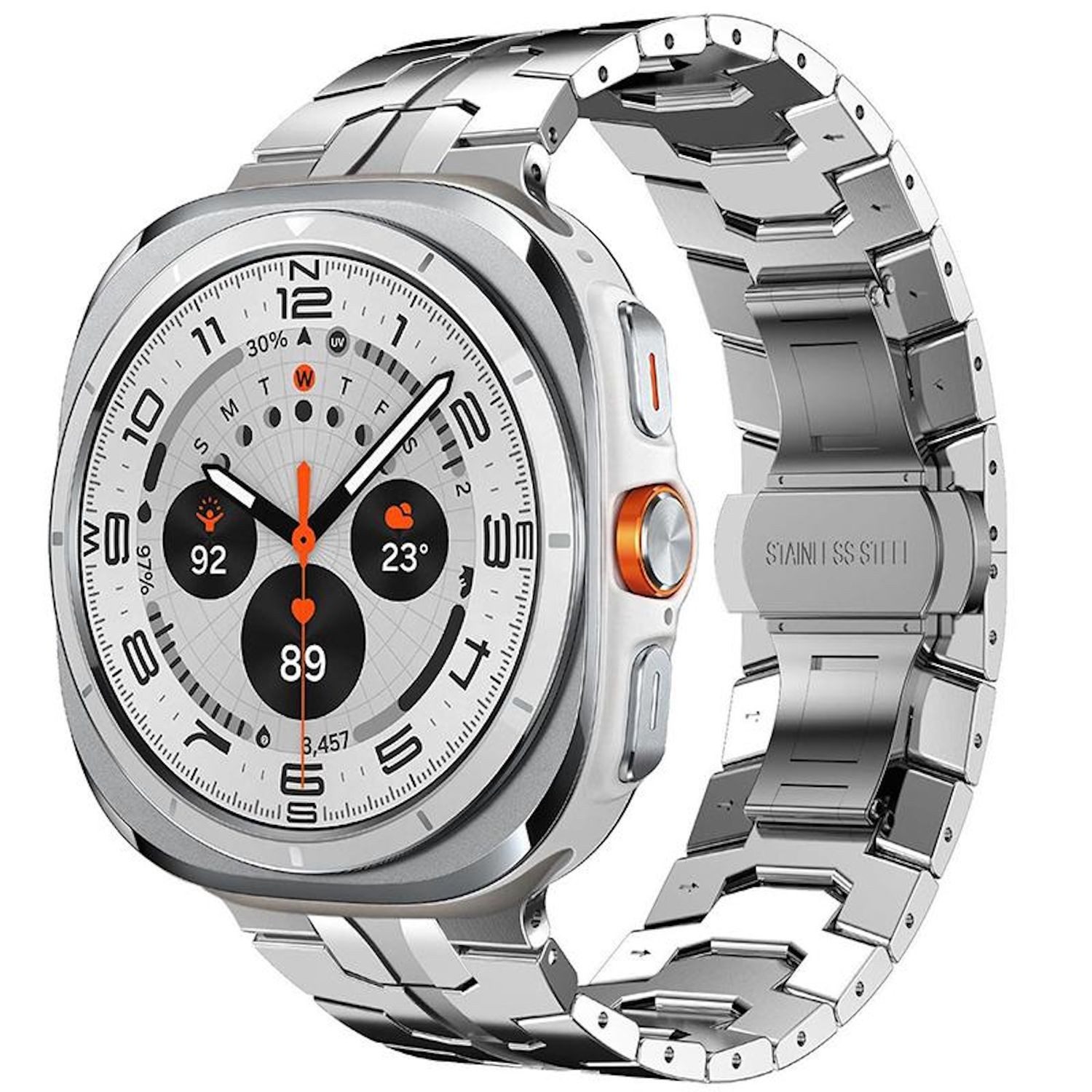 Wigento Smartwatch-Armband Für Samsung Galaxy Watch 8 / 8 Classic xDfind Ba günstig online kaufen