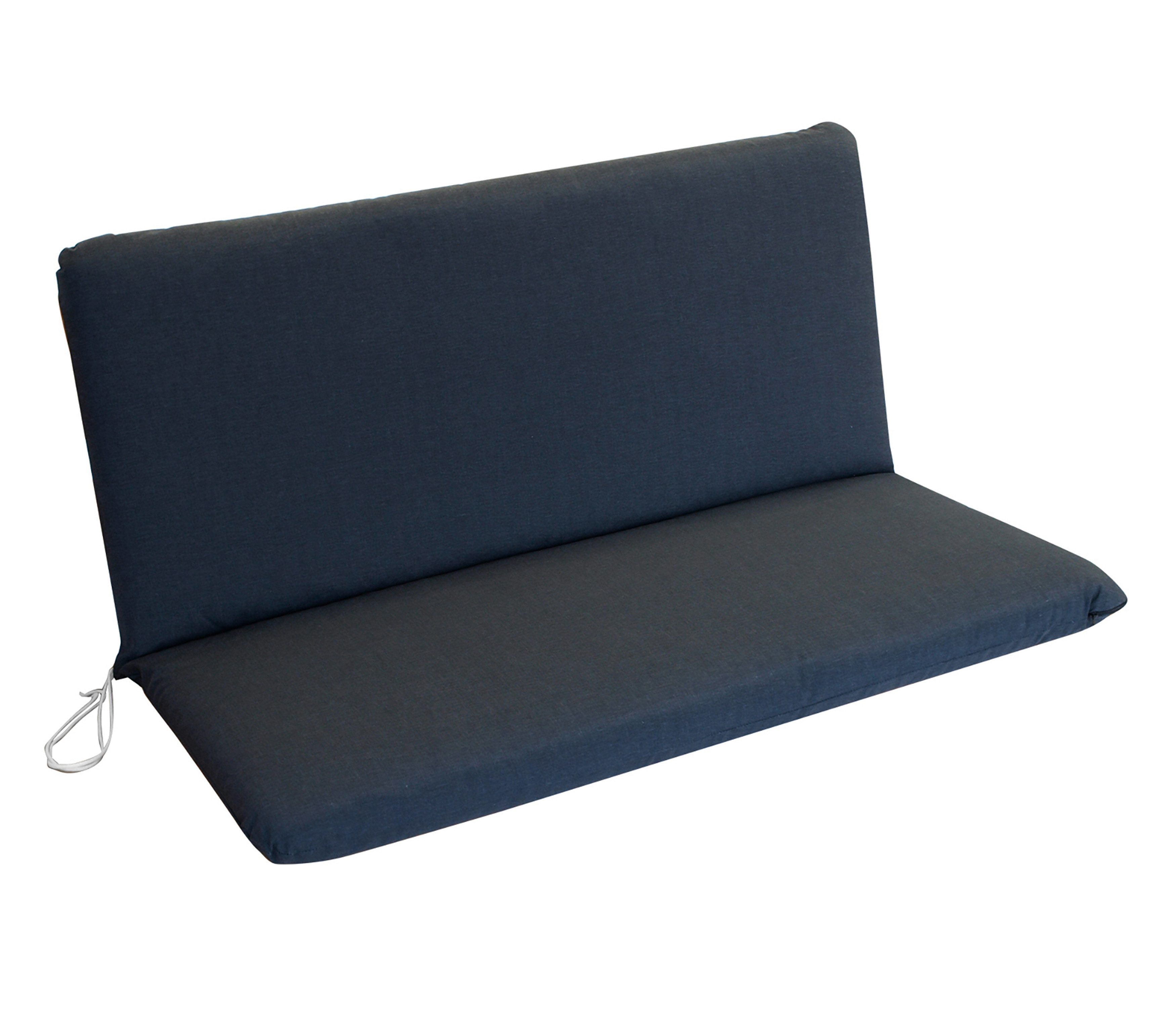 TPFGarden Bankauflage ATLANTA, Polsterauflage - 2-Sitzer Gartenbankauflage - anthrazit - 98x44x44cm