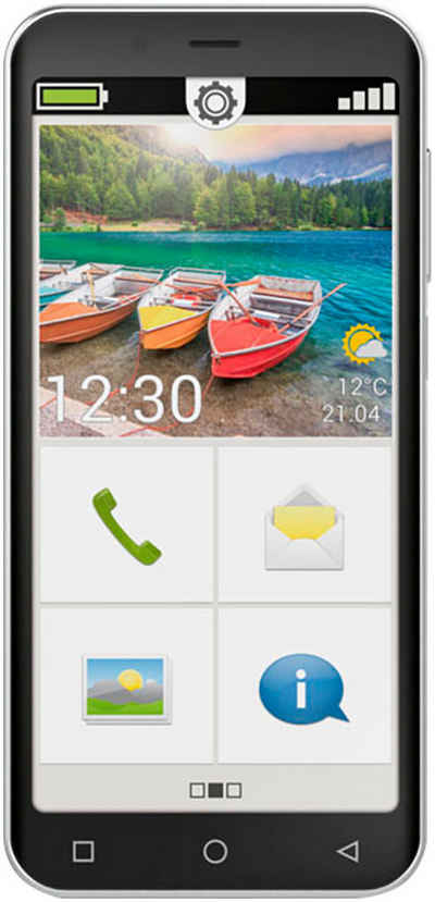 Emporia SMART.5 mini Smartphone (12,6 cm/4,95 Zoll, 64 GB Speicherplatz, 13 MP Kamera)