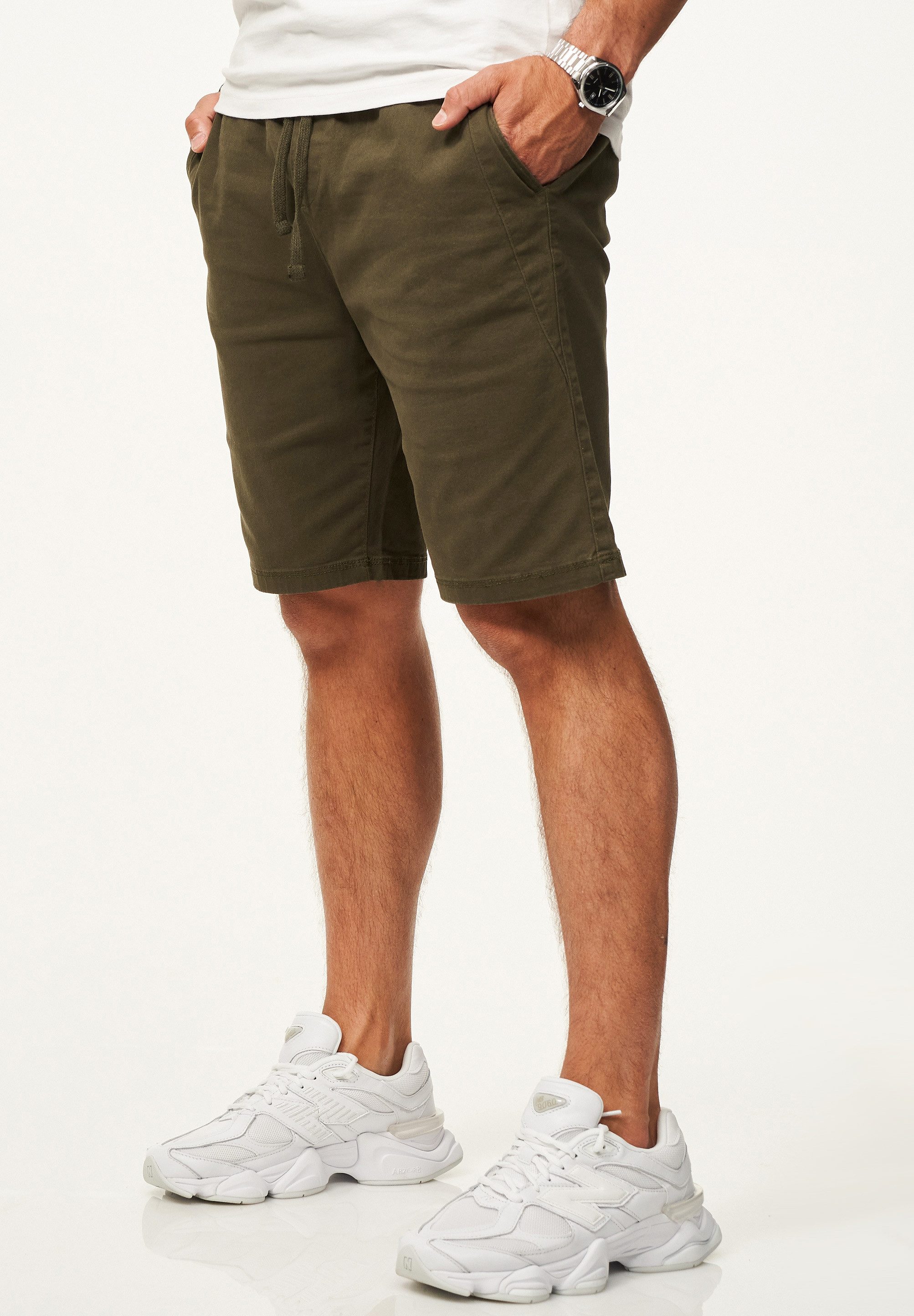 SOULSTAR Chinoshorts mit Gummibund & Tunnelzug günstig online kaufen