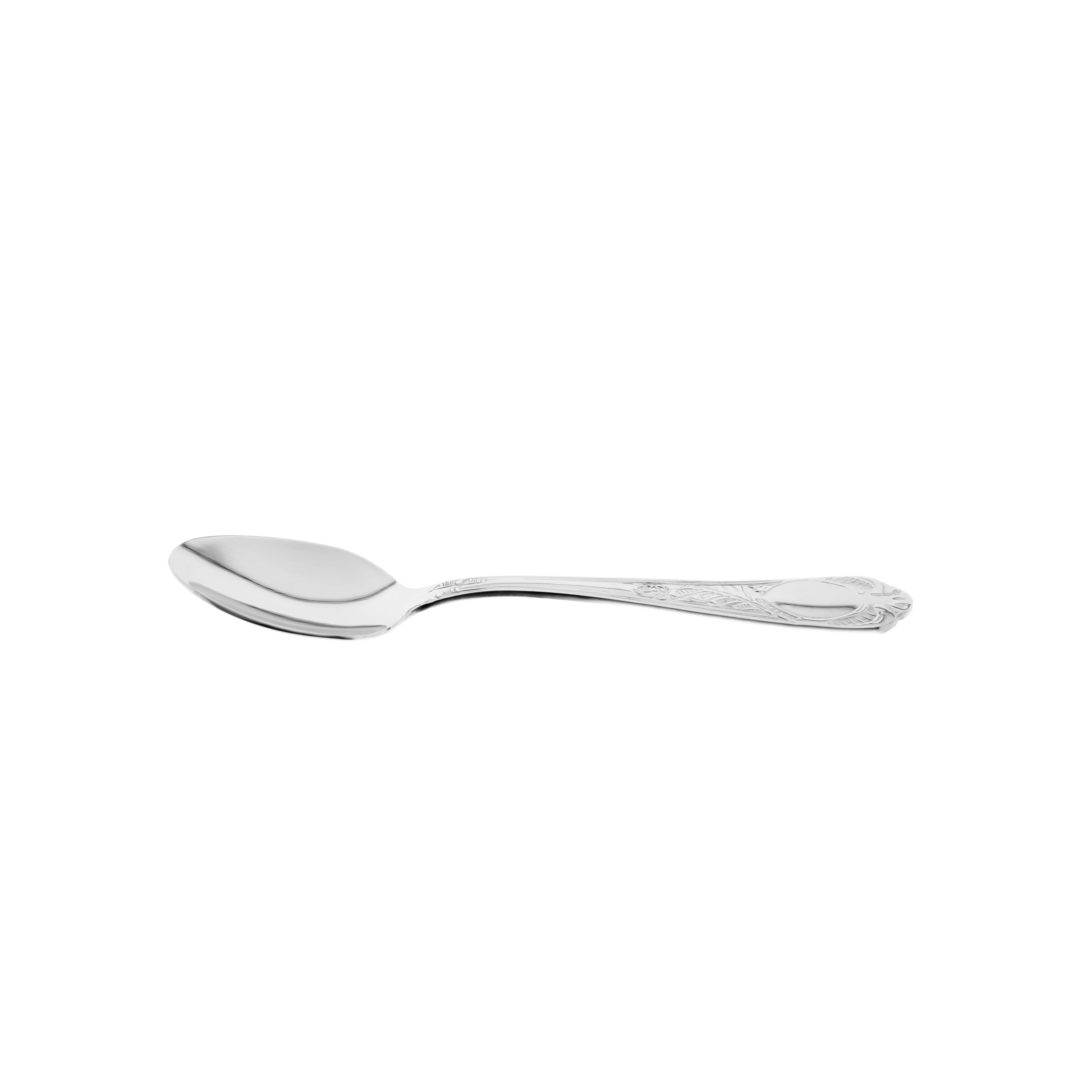 Mulex Kaffeelöffel 6-teiliges Set aus hochwertigem 18/10-Edelstahl - Silber (6 Stück), Edelstahl 18/10