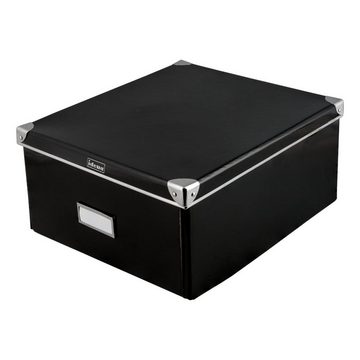 Idena Aufbewahrungsbox Idena 10520 - Aufbewahrungsbox aus festem Karton, Deckel mit verstärkt