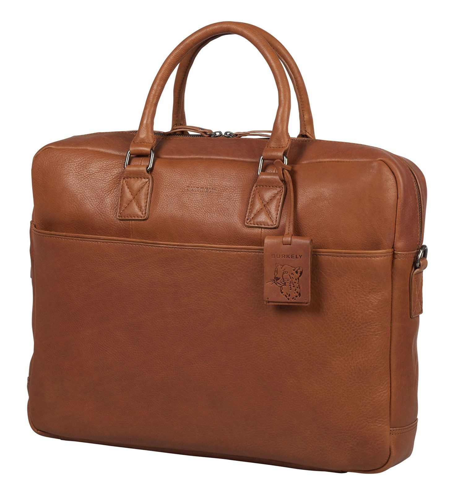Burkely Businesstasche Laptop Bag 17", aus echtem Leder