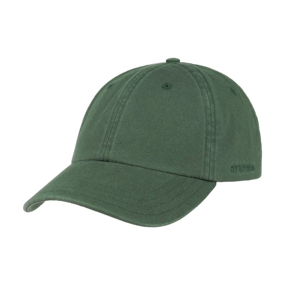 Stetson Baseball Cap (nein) Unisex Basecap grün Cotton Stetson Baseball Cap Metallschnalle Einheitsgröße
