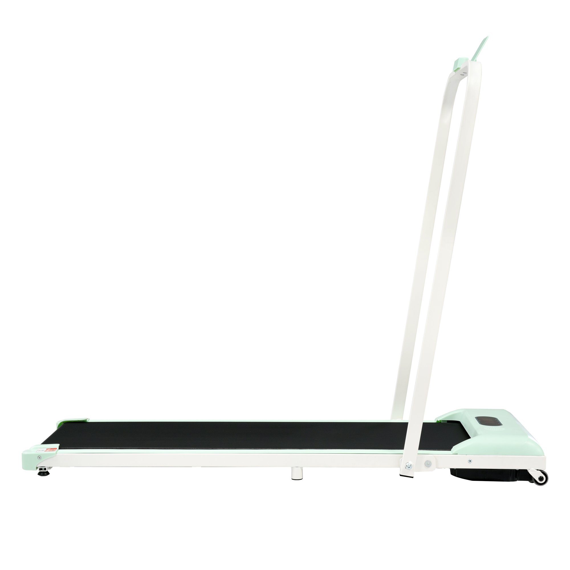 Gotagee Laufband 2 in 1 Heim-Laufband mit Fernbedienun Büro Laufband mit Bluetooth+LED Grün