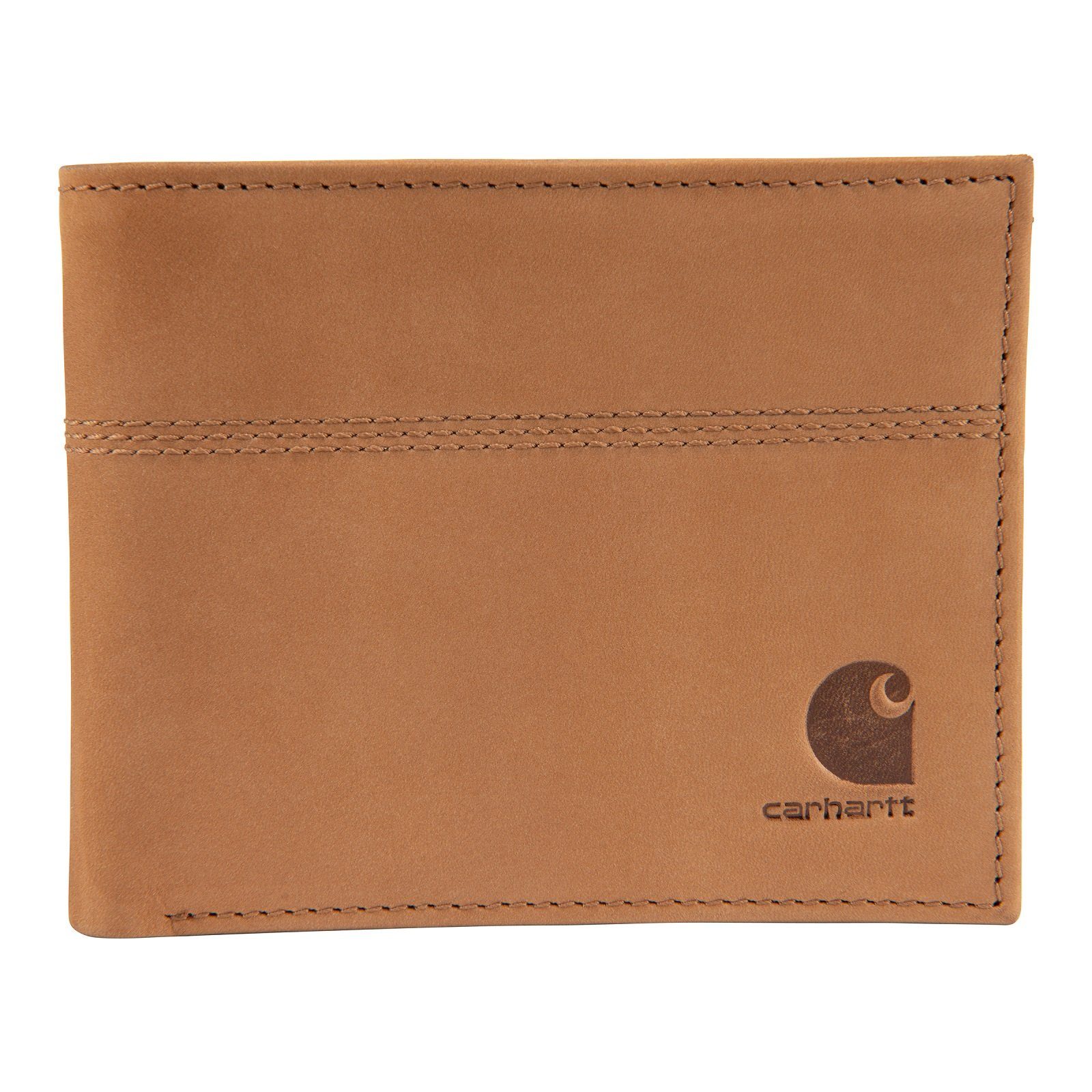 Carhartt Brieftasche Saddle Leather Bifold Wallet (1-tlg), Wollinnenfutter