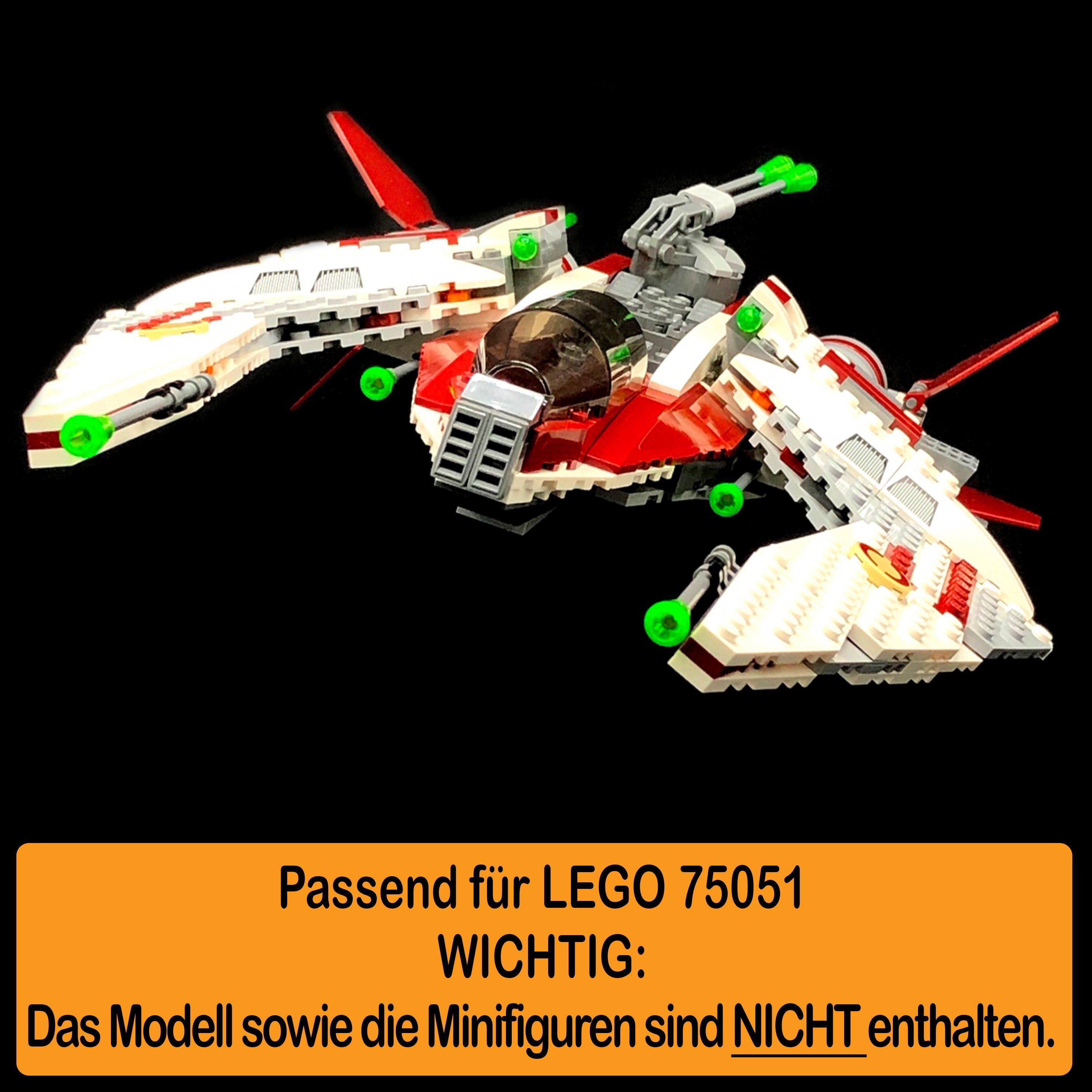 AREA17 Standfuß Acryl zusammenbauen), Stand Fighter in Positionen Scout Jedi und einstellbar, Winkel LEGO zum 100% Display (verschiedene Made für selbst 75051 Germany