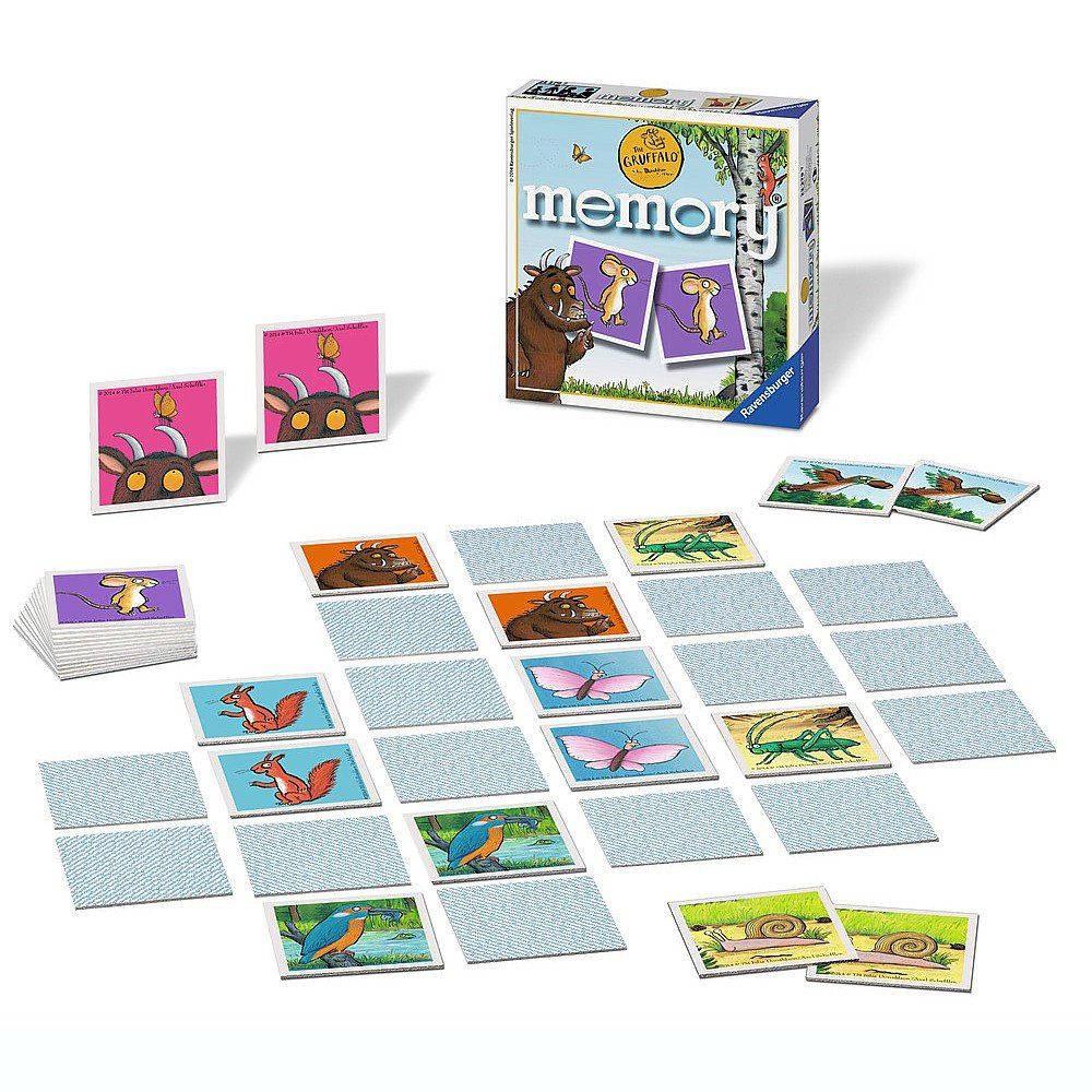 DER GRÜFFELO Spiel Mini Memory® Spiel Der Grüffelo 48 Bildkarten Ravensburger, Memory