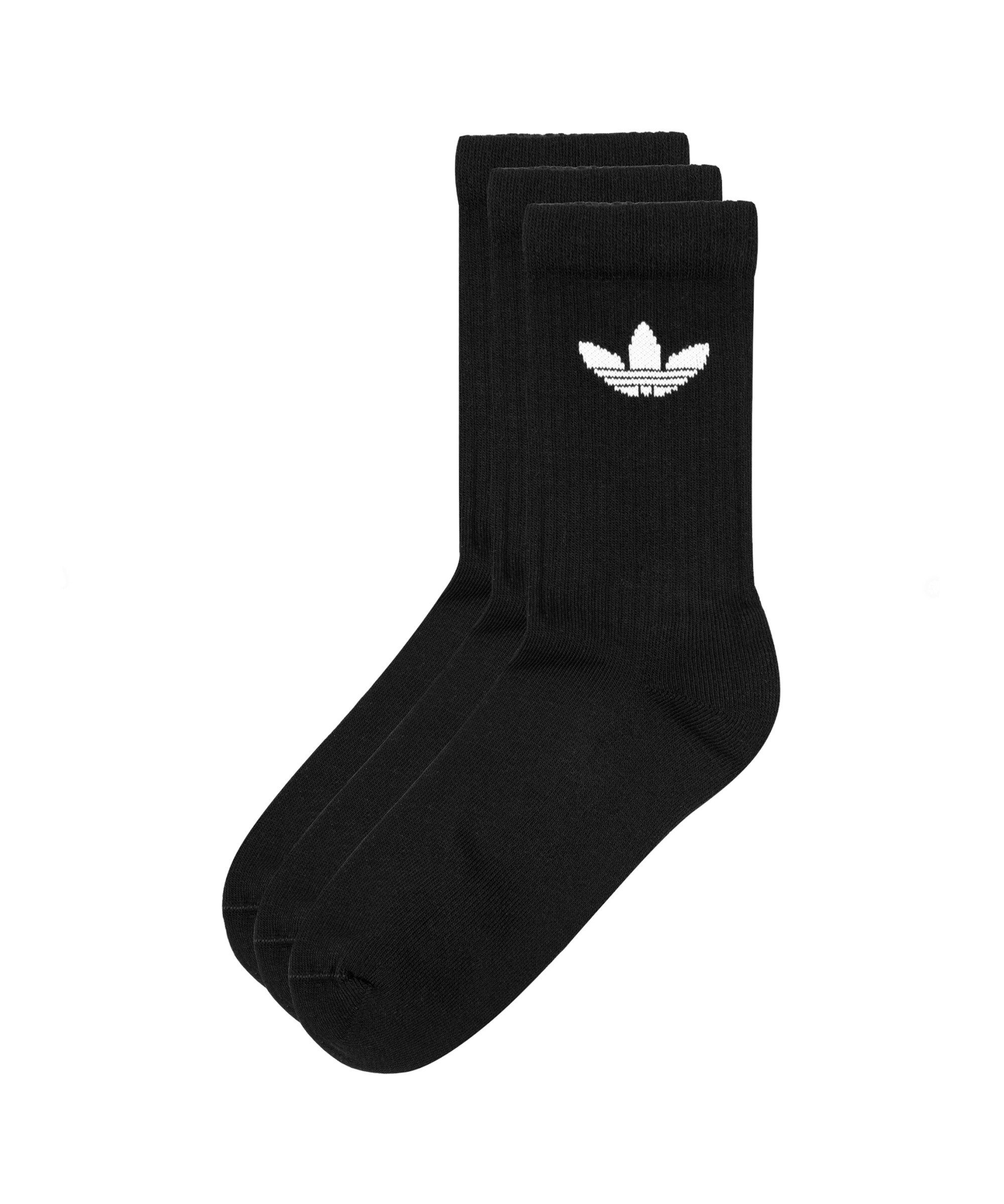 adidas Originals Freizeitsocken adidas Originals Crew 3er Pack Socken Weiß günstig online kaufen