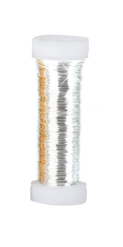 Pracht Draht, Ø 0,25mm, 50m Silberfarben