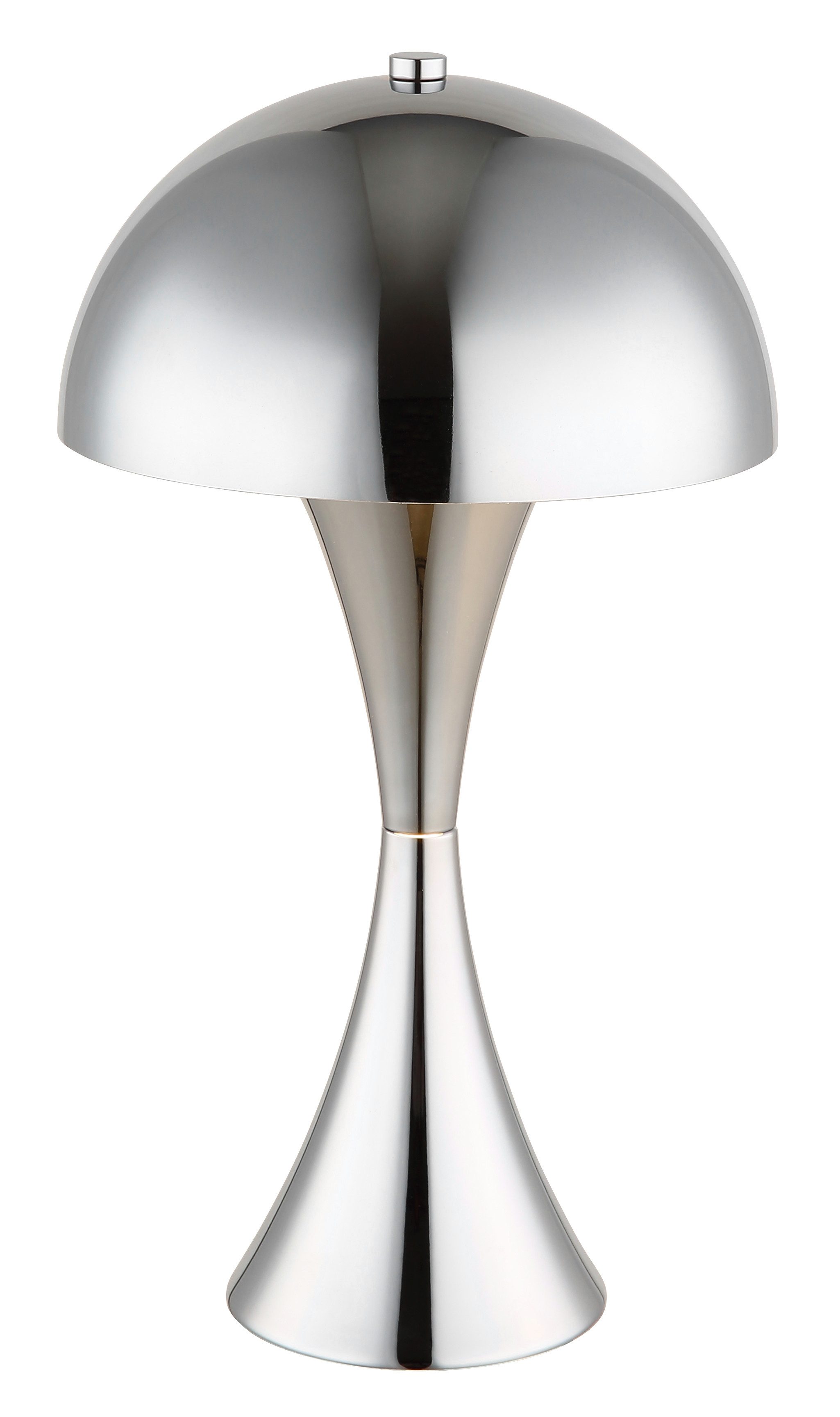OTTO home Tischleuchte Sivvia Pilzlampe, Ein-/Ausschalter, ohne Leuchtmittel, Wippschalter am Kabel, Schirm in Pilzform, Pilzschirm, Metall, E27 – Bild 4 von 5
