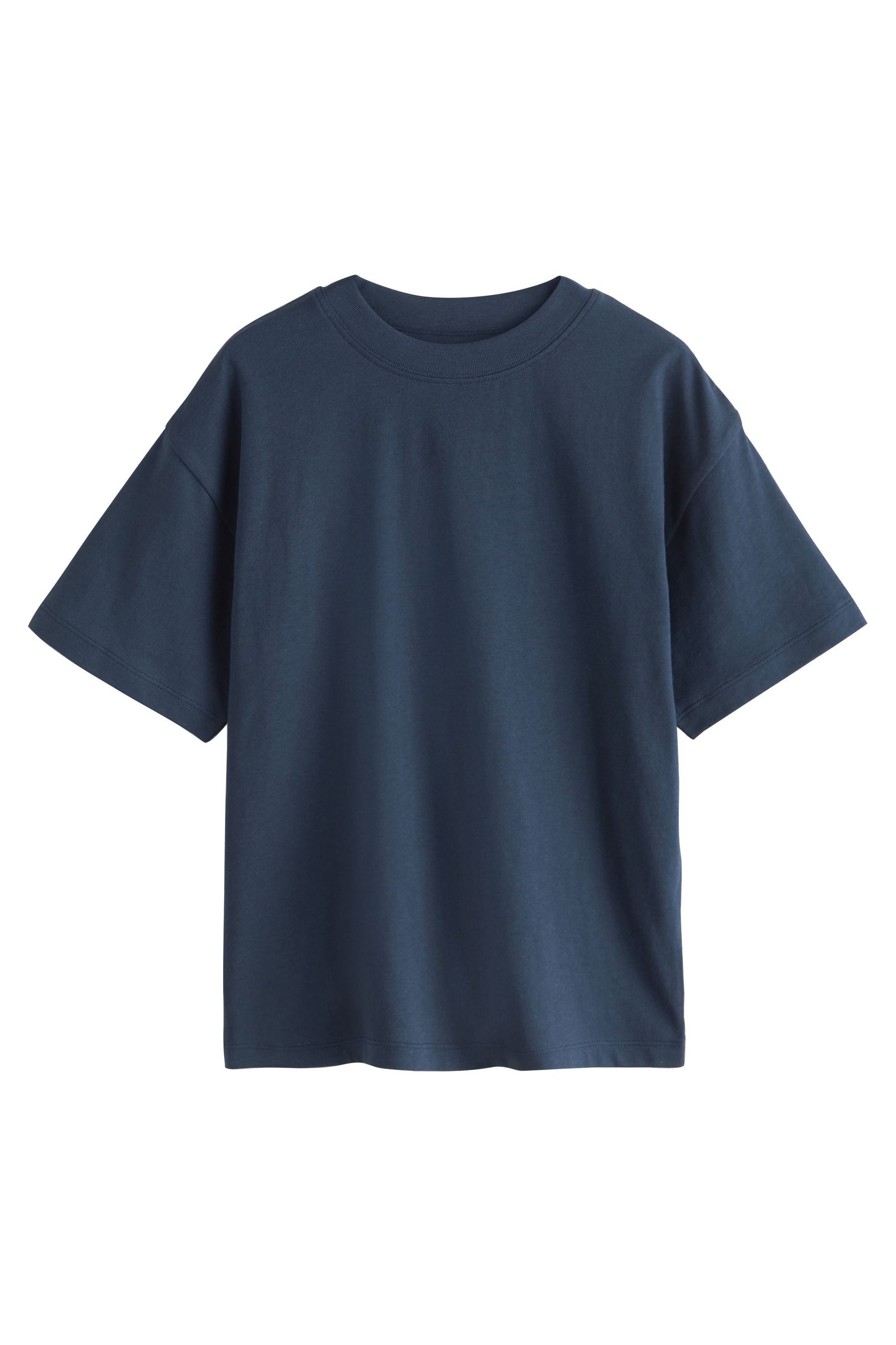 Next T-Shirt Oversized Fit Kurzarm-T-Shirt (1-tlg)