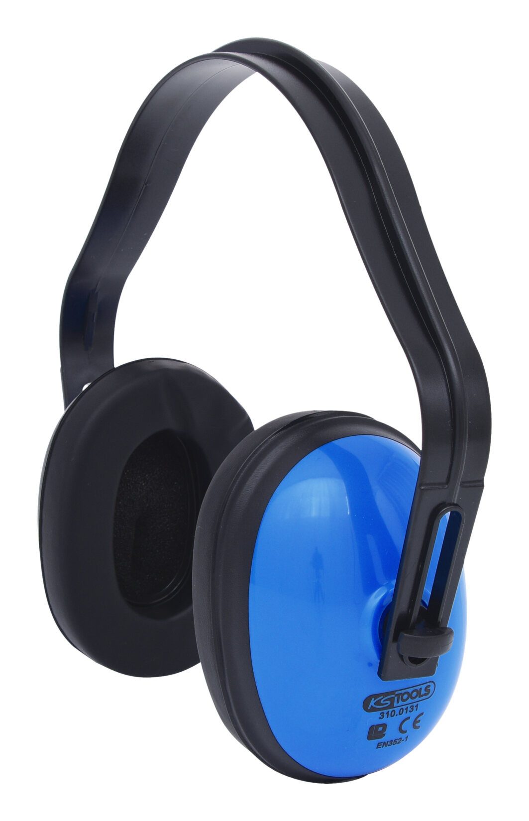 KS Tools Kapselgehörschutz, Mit Kopfbügel, blau