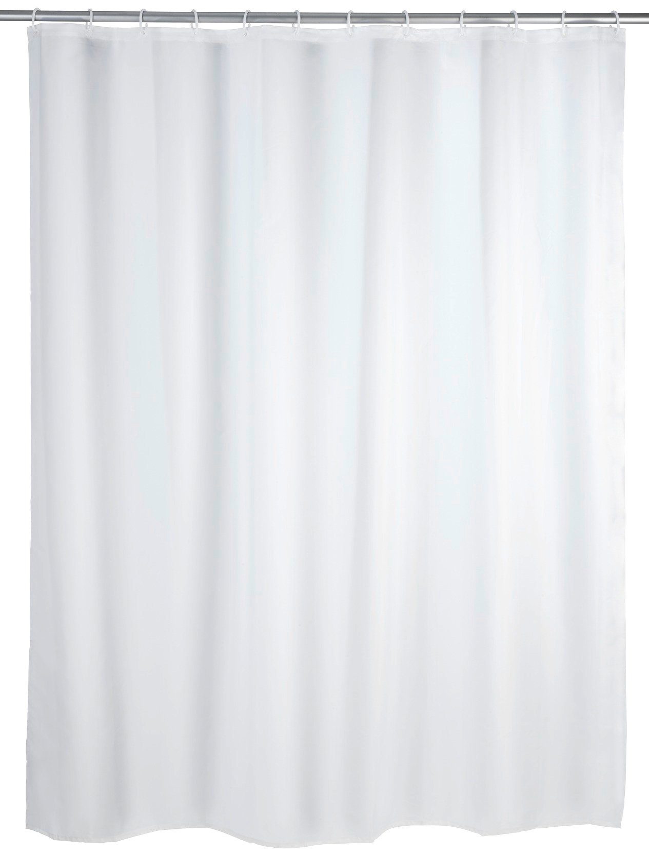 WENKO Duschvorhang Uni Breite 180 cm, günstig online kaufen