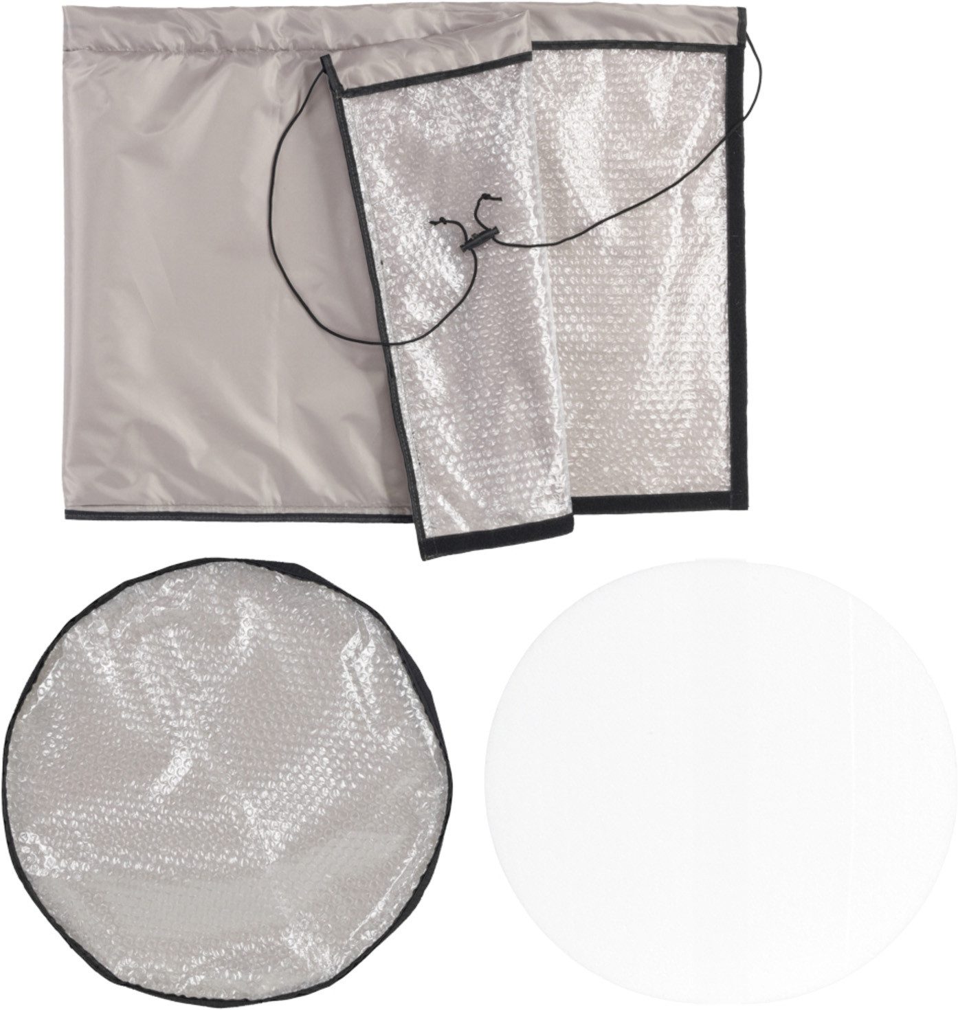 Maximex Winterschutzhaube Thermo-Pflanztopf-Sack, Frostschutz für Pflanzkübel, extra dicke Bodenplatte, ØxH: 30x40 cm – Bild 4 von 5