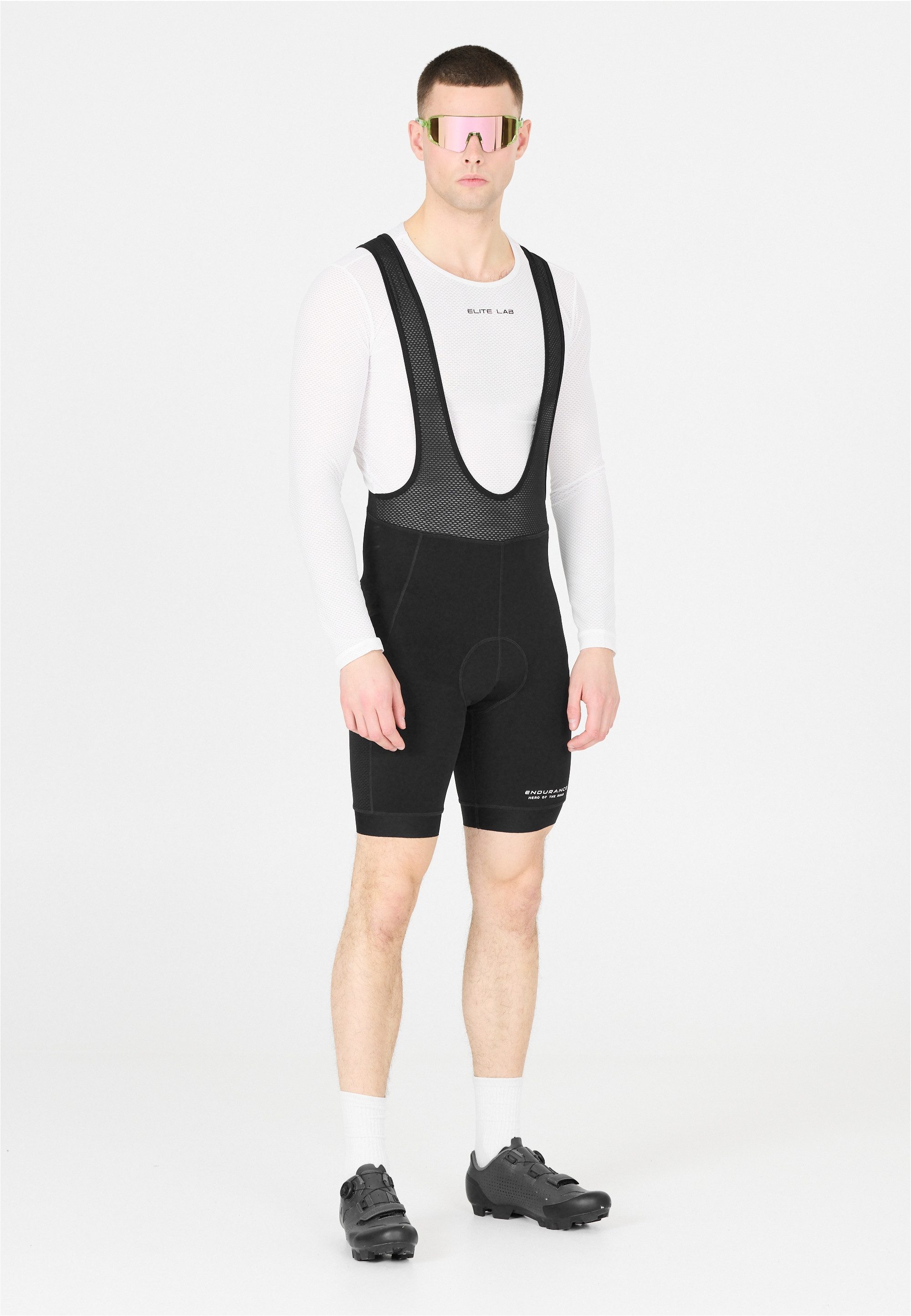 ENDURANCE Radhose Brillant mit praktischen Trägern und hoher Funktionalität