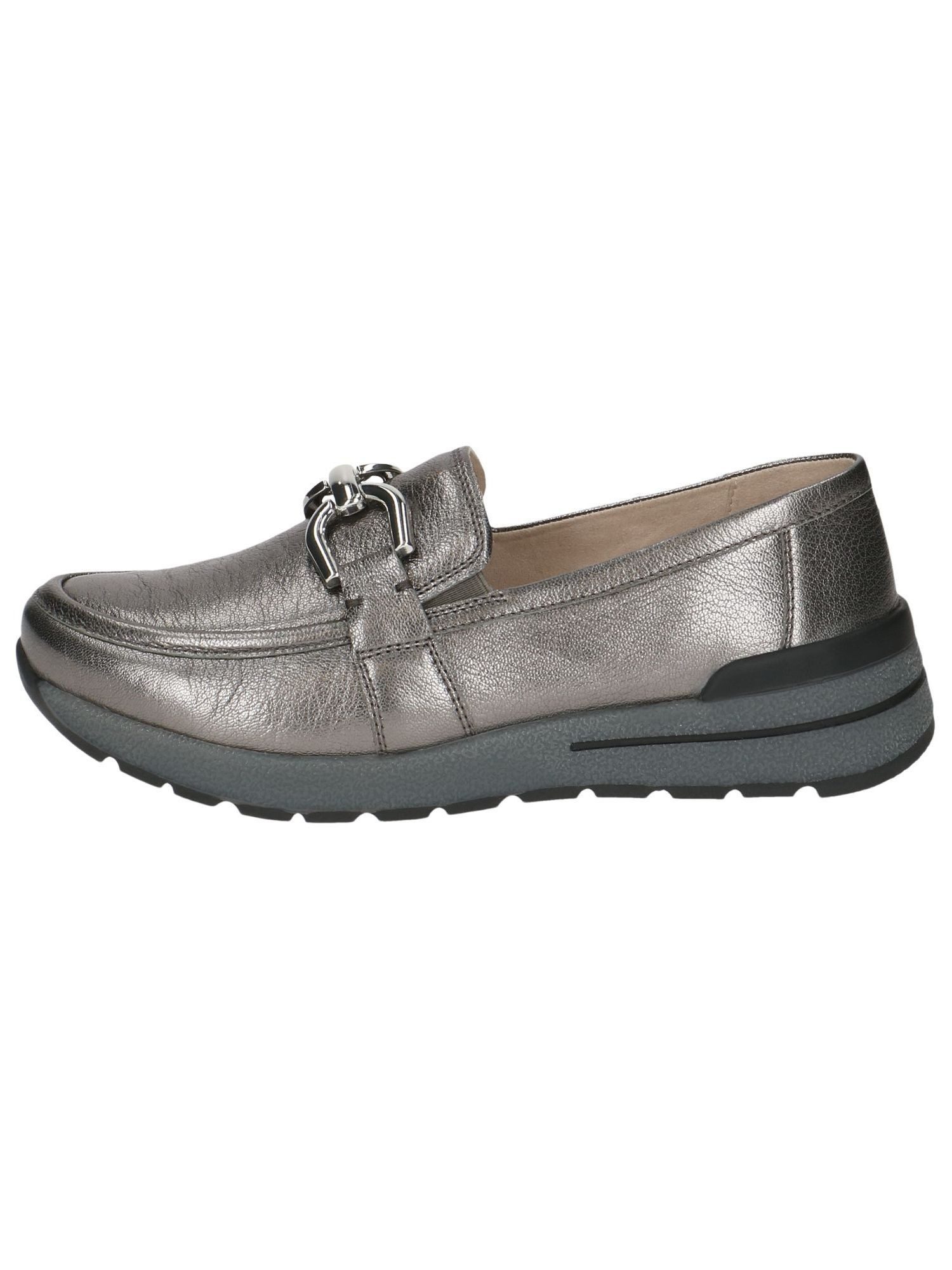 Caprice CAP BlueGrip, CAP Comfort aus Leder kein Absatz Slipper CAP BlueGrip