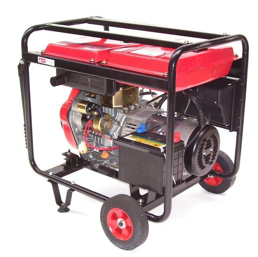 Apex Electric Start Diesel Generator 5500 400V 06281, (1-piece)