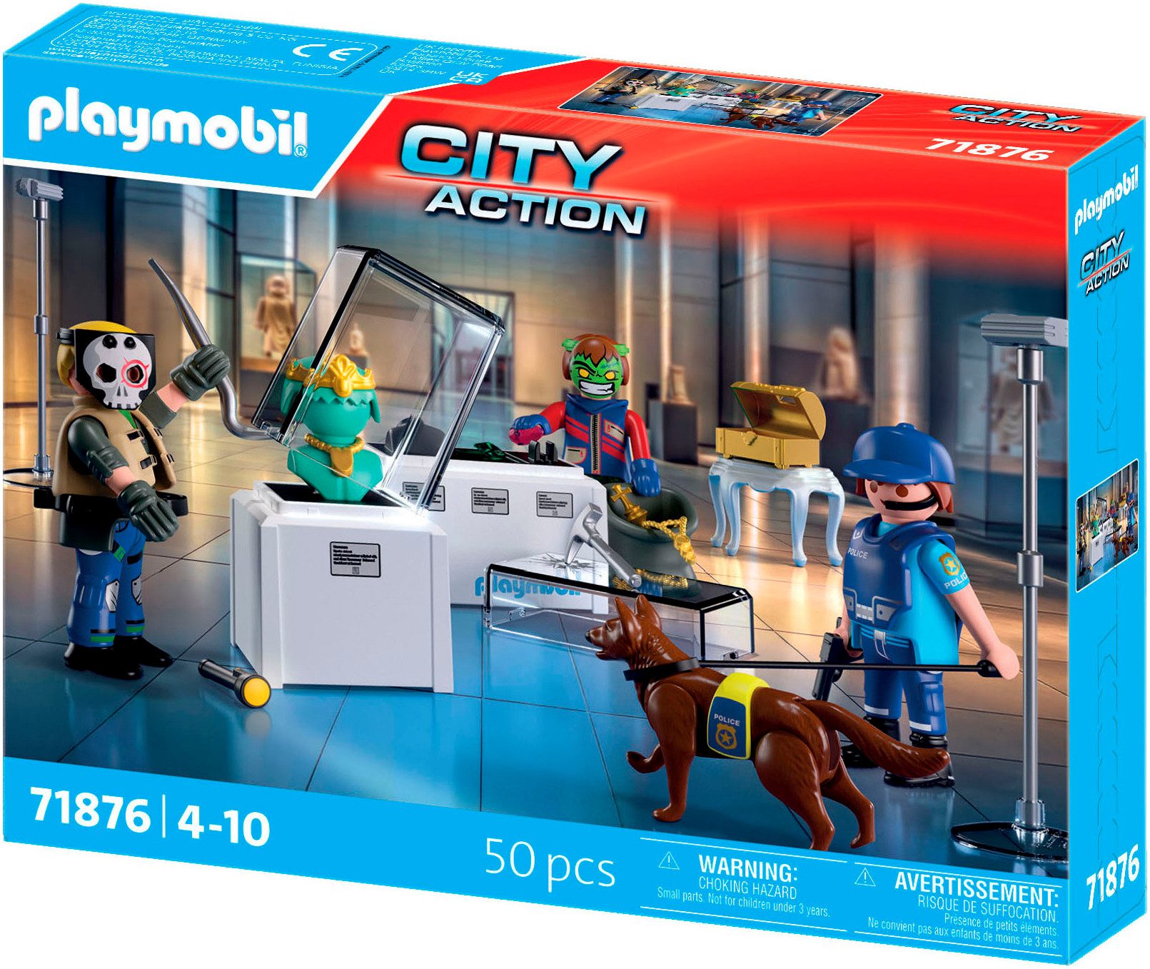 Playmobil® Diamentenraub (71876), Action Heroes Konstruktions-Spielset, (50 St), Made in Europe
