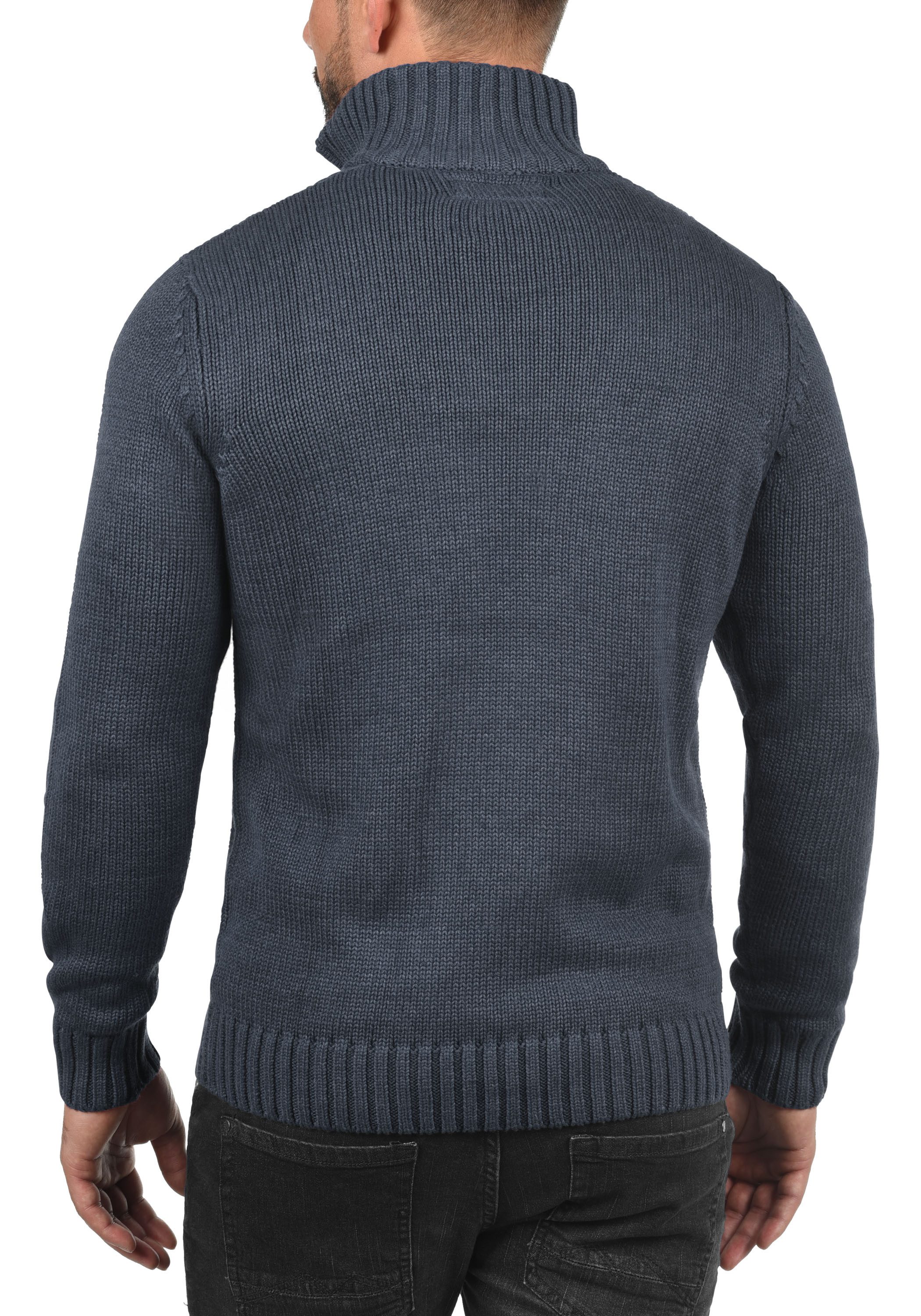 !Solid Troyer SDPetro Strickpulli mit hochabschließendem Kragen