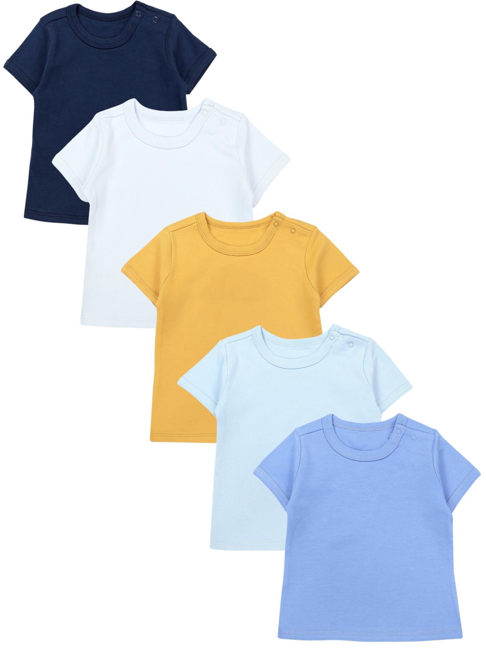 TupTam T-Shirt TupTam Baby Jungen Kurzarm T-Shirt 5er Set