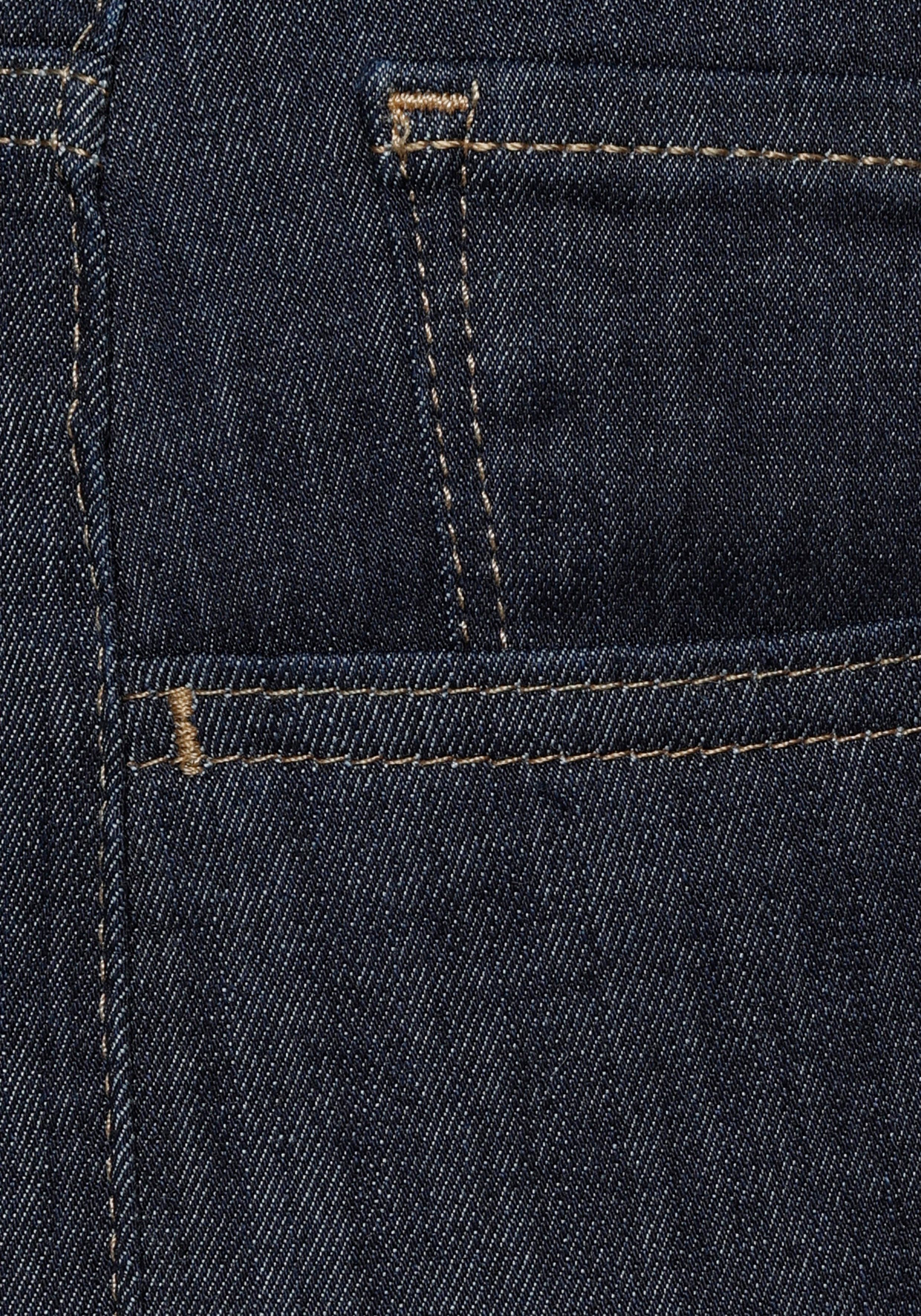Leibhöhe mit Levi's® rinsed Skinny-fit-Jeans hoher 720 High-Rise Plus