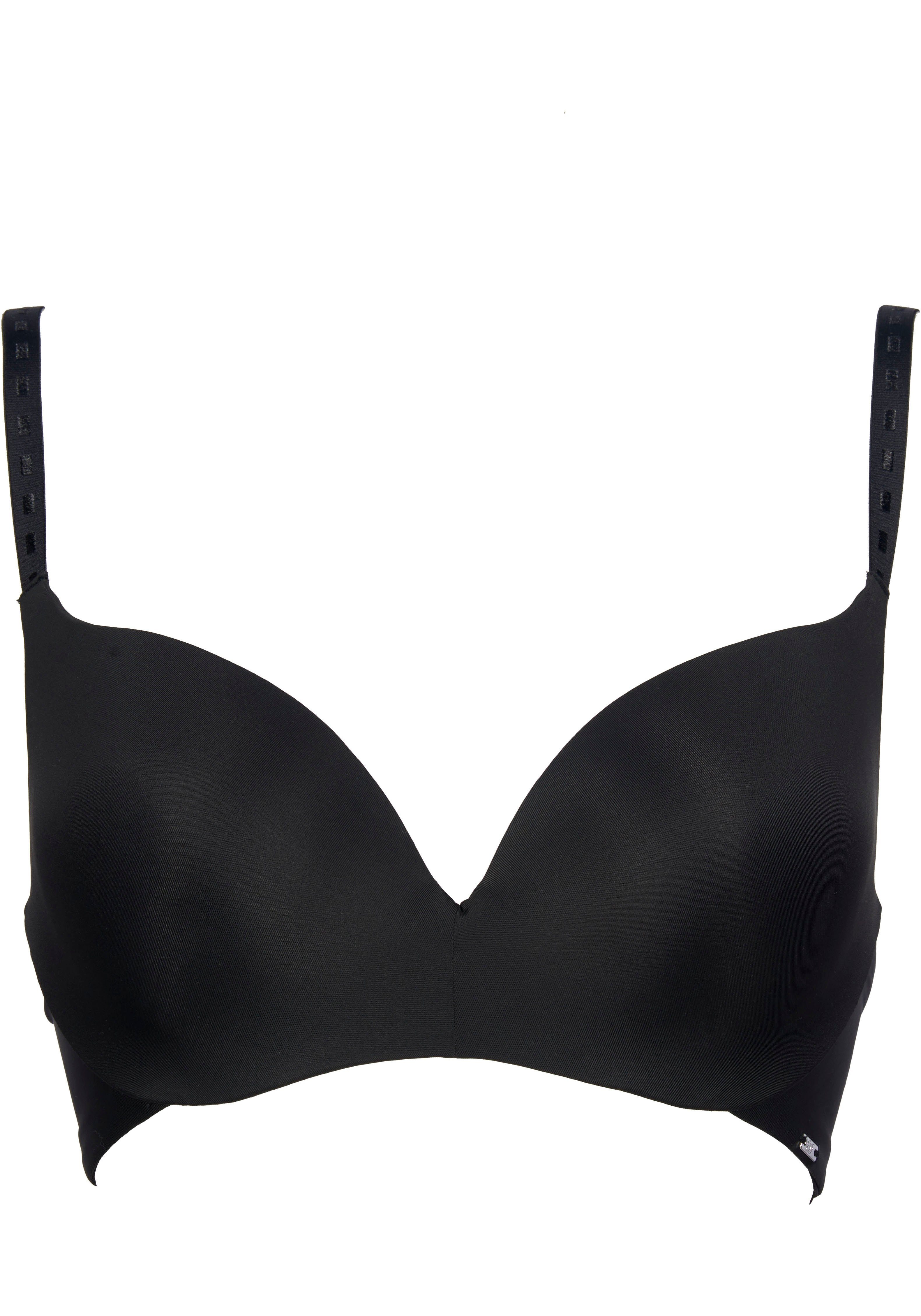 After Eden Bügel-BH SHIRLEY glatte Cups, verstellbare Träger, mit Bügel, basic, bequem, nahtlos