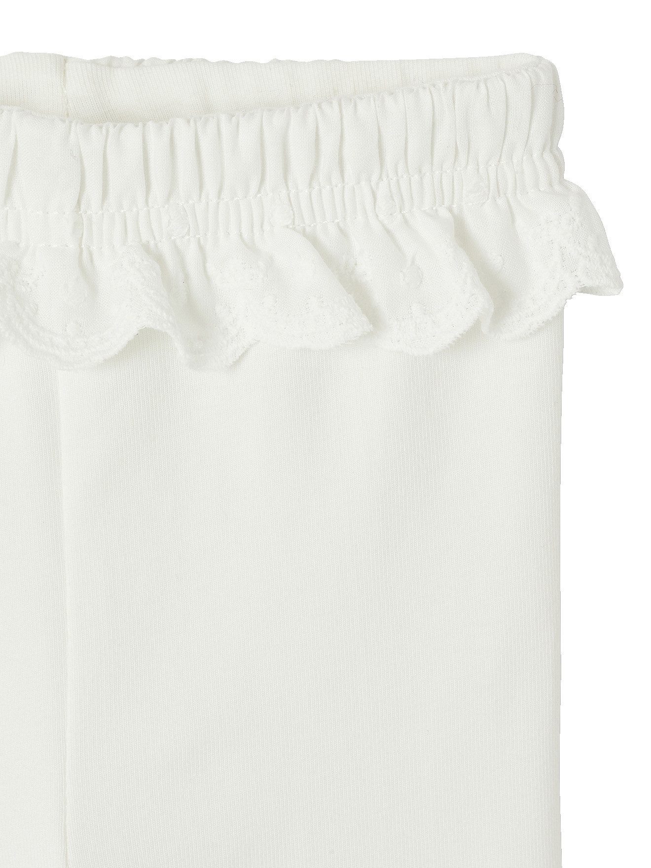 vertbaudet Leggings Jersey-Leggings mit Volants Mädchen Baby