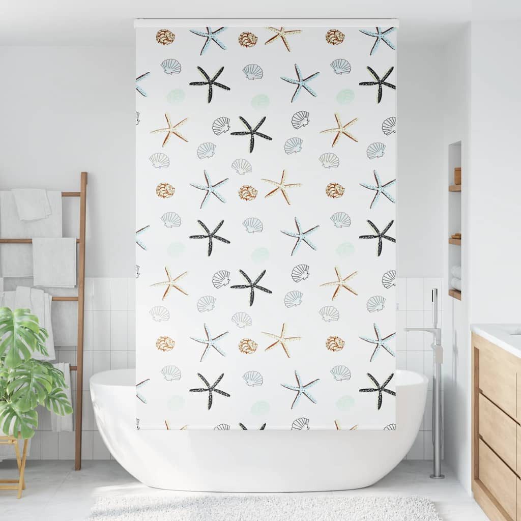 Rollo Duschrollo mit Kassette 120x240 cm Stoffbreite 116 cm, vidaXL – Bild 2 von 5