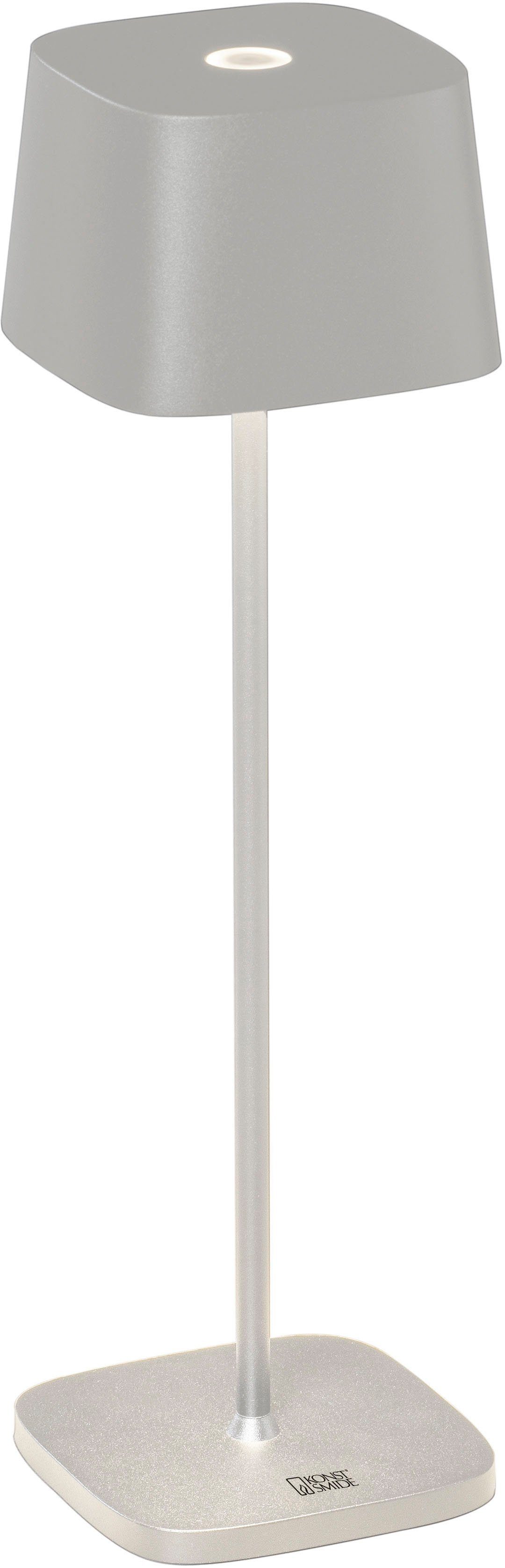 KONSTSMIDE LED Tischleuchte Capri, LED fest integriert, Warmweiß, Capri LED USB-Tischleuchte, 2700/3000K, dimmbar