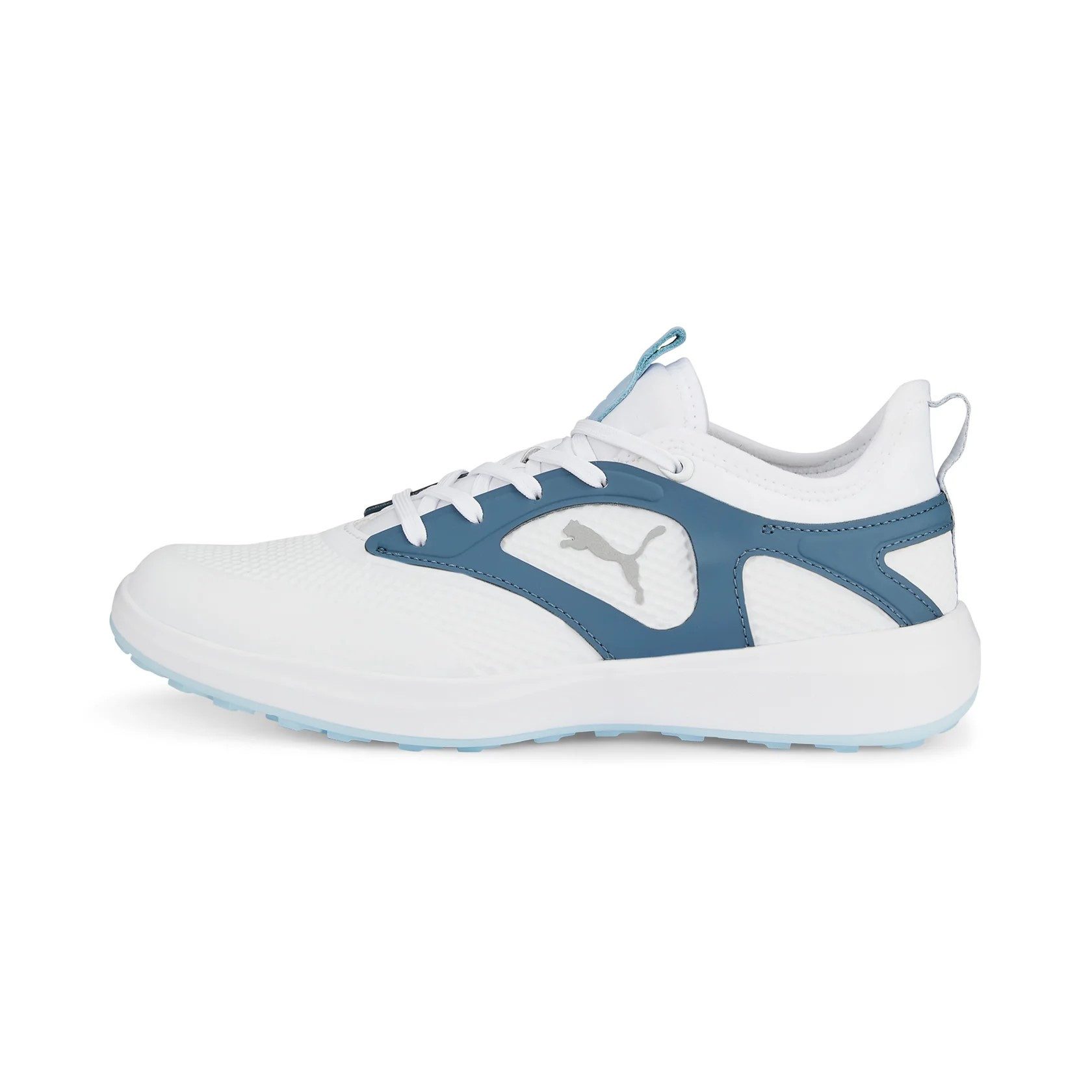PUMA Puma Golfschuh IGNITE Malibu Weiß/Blau Damen Golfschuh