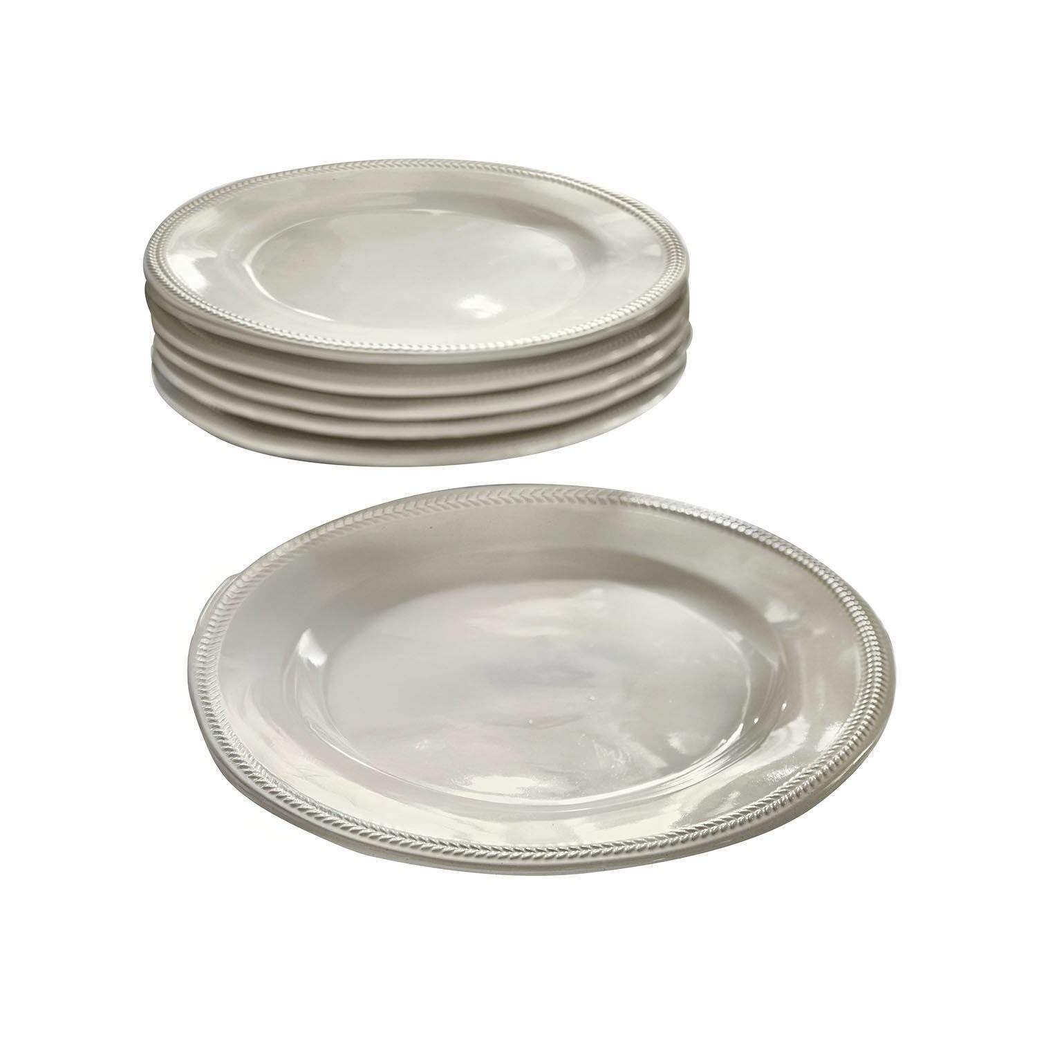 Mirabeau Geschirr-Set Тарелки 6er Set Norrvik hellgrau, Steinzeug