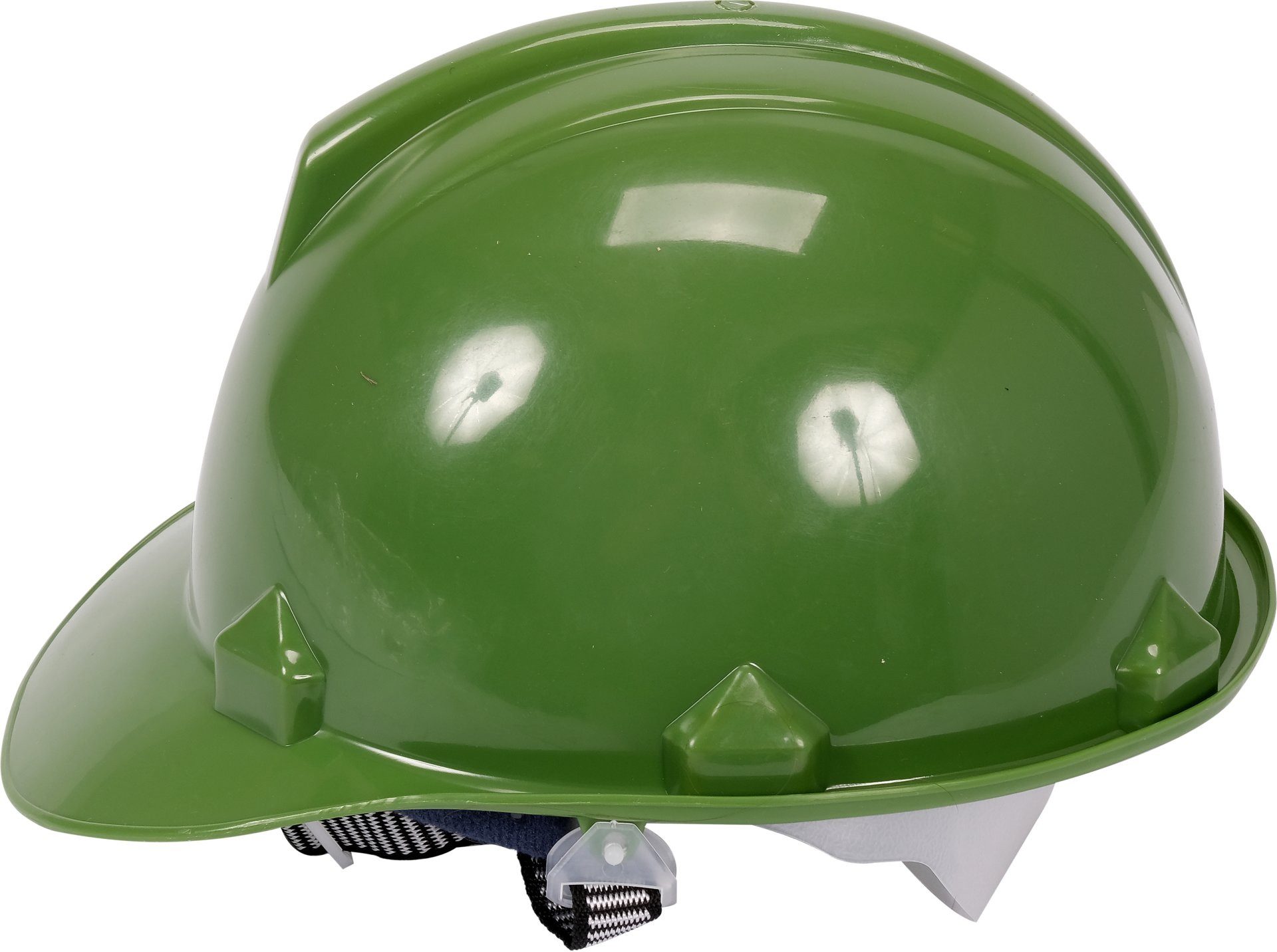 TRIZERATOP Sicherheitshelm Casque de sécurité vert en PEHD (Grüner Schutzhelm aus HDPE mit Pinlock-Verschluss)