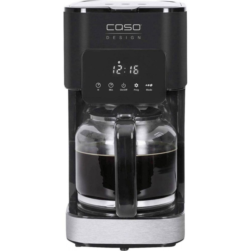 Caso Filterkaffeemaschine 1846, Permanenter Filter, Touch-Display für einfache Bedienung