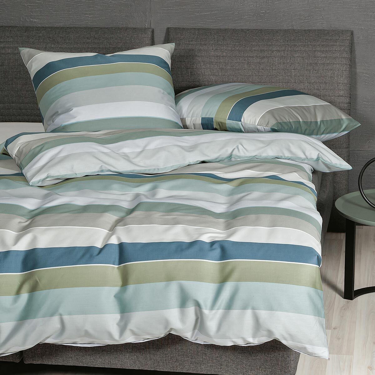 Janine Bettwäsche, Mako Satin, 3 teilig günstig online kaufen