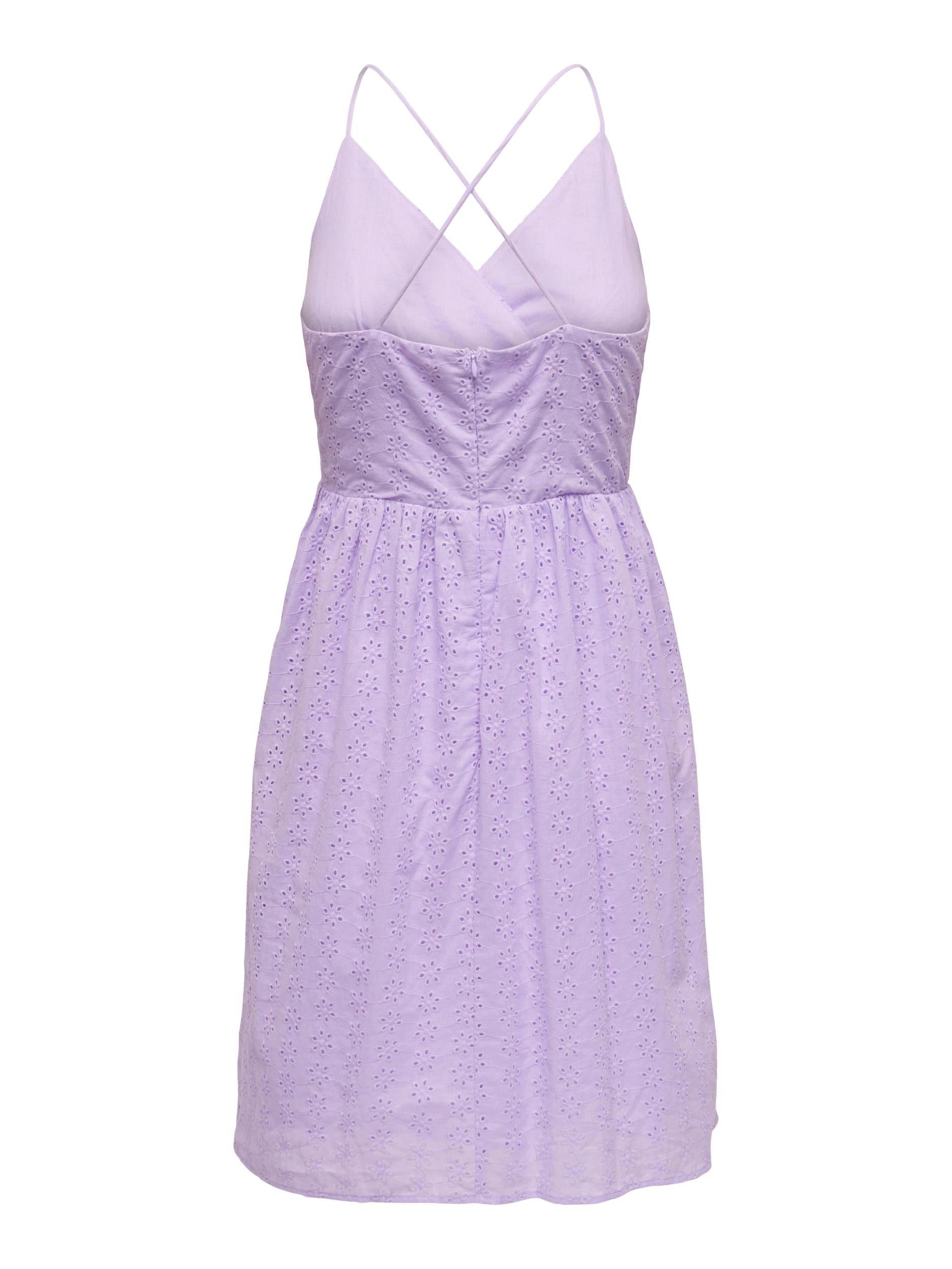 Midikleid Purple Slip (1-tlg) Lola Rose ONLY