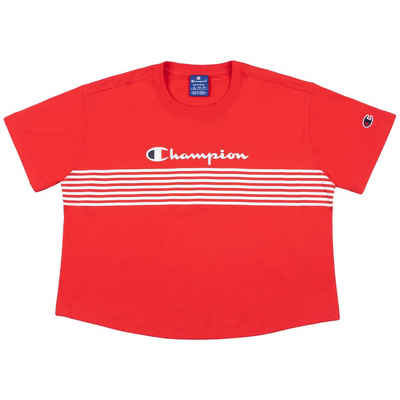 Champion T-Shirt Champion Damen T-Shirt Crewneck Croptop 113098