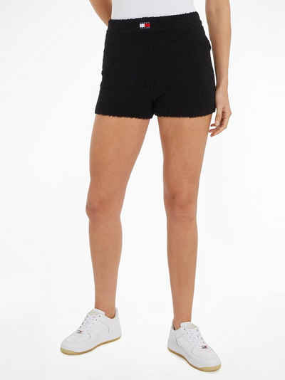 Tommy Jeans Шорты TJW BADGE KNIT SHORTS mit Tommy-Jeans Flagge