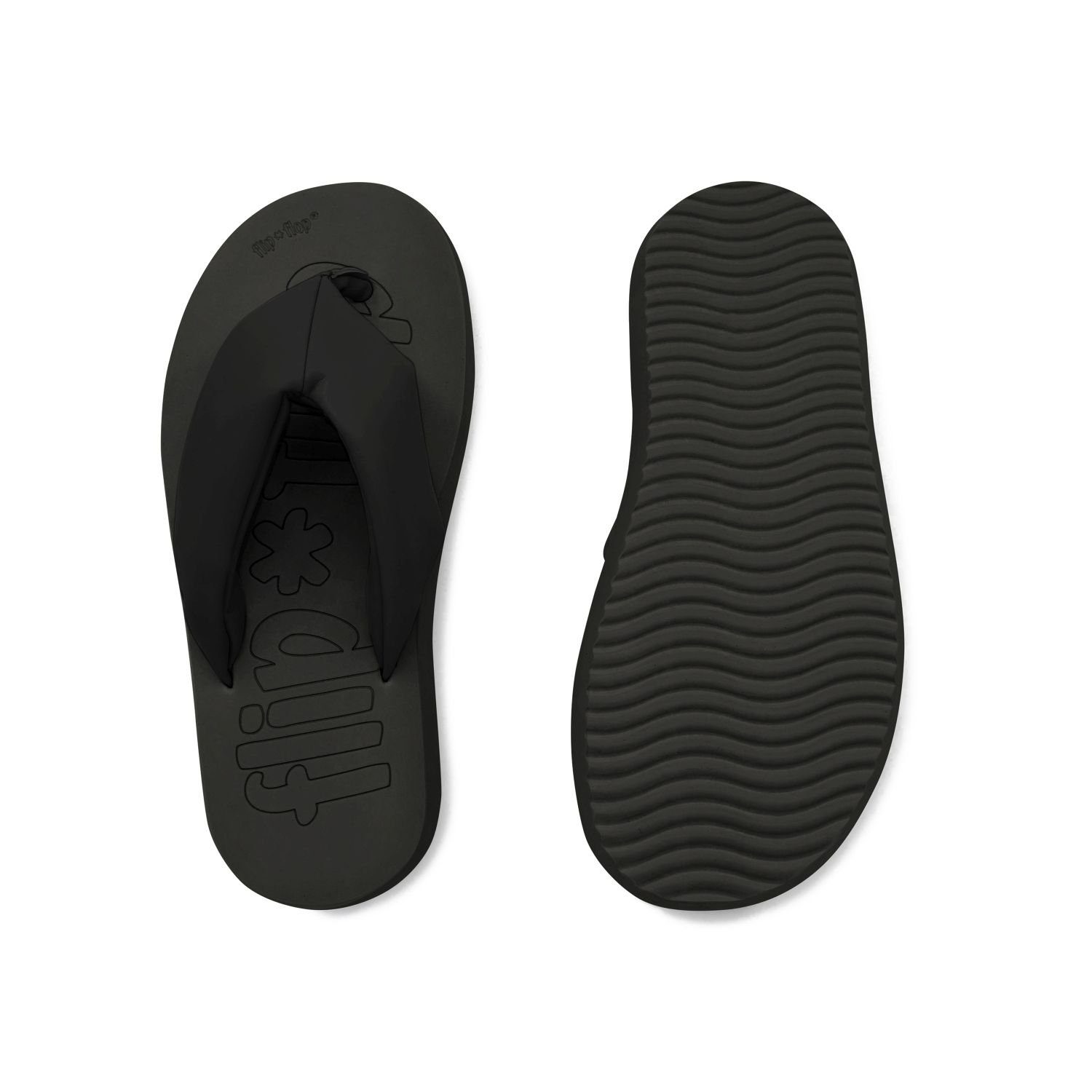 Sandale black Flop fat*toe Flip