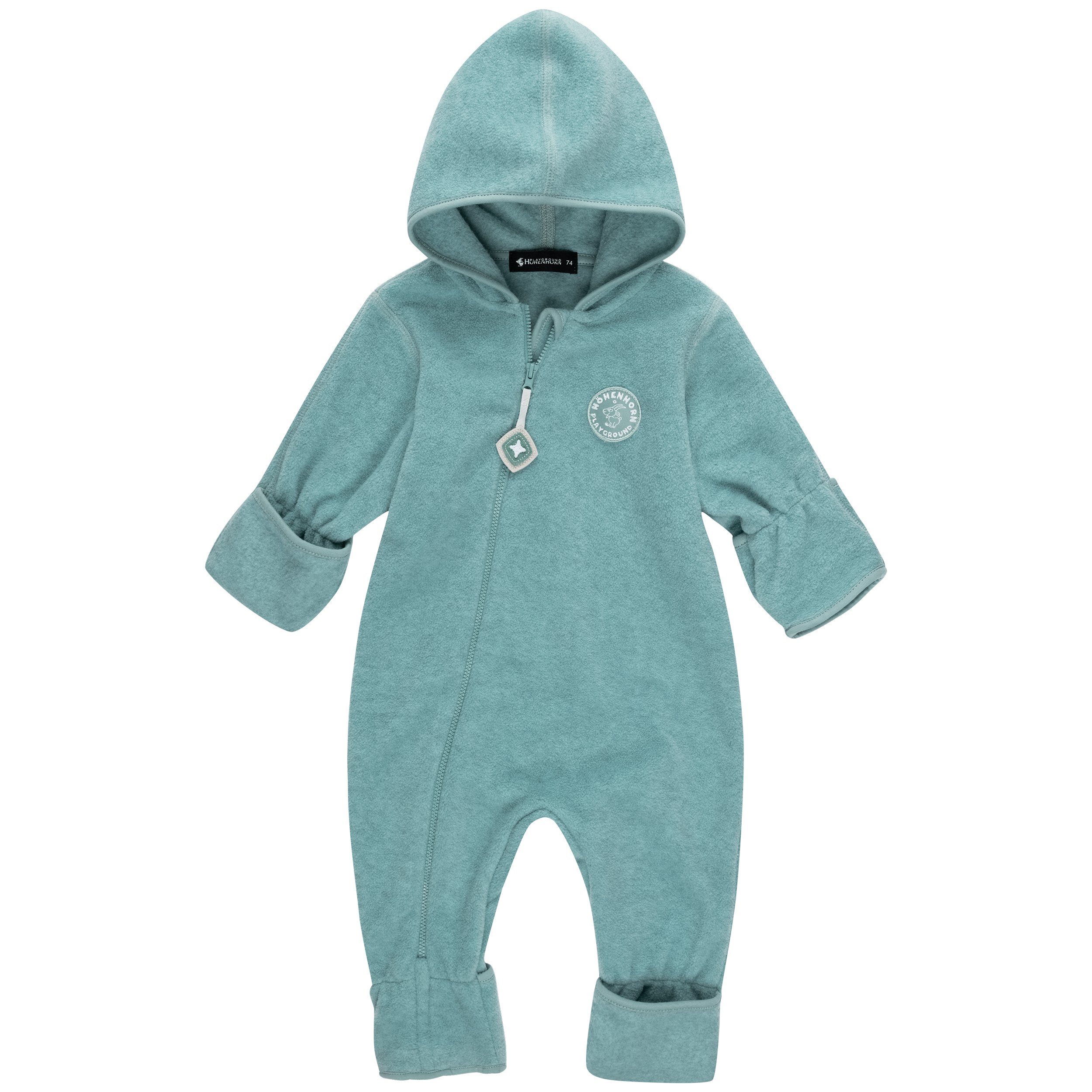 Höhenhorn Strampler Ibex Baby Fleece Overall Winter Herbst Strampler Kleinkind mit Kapuze