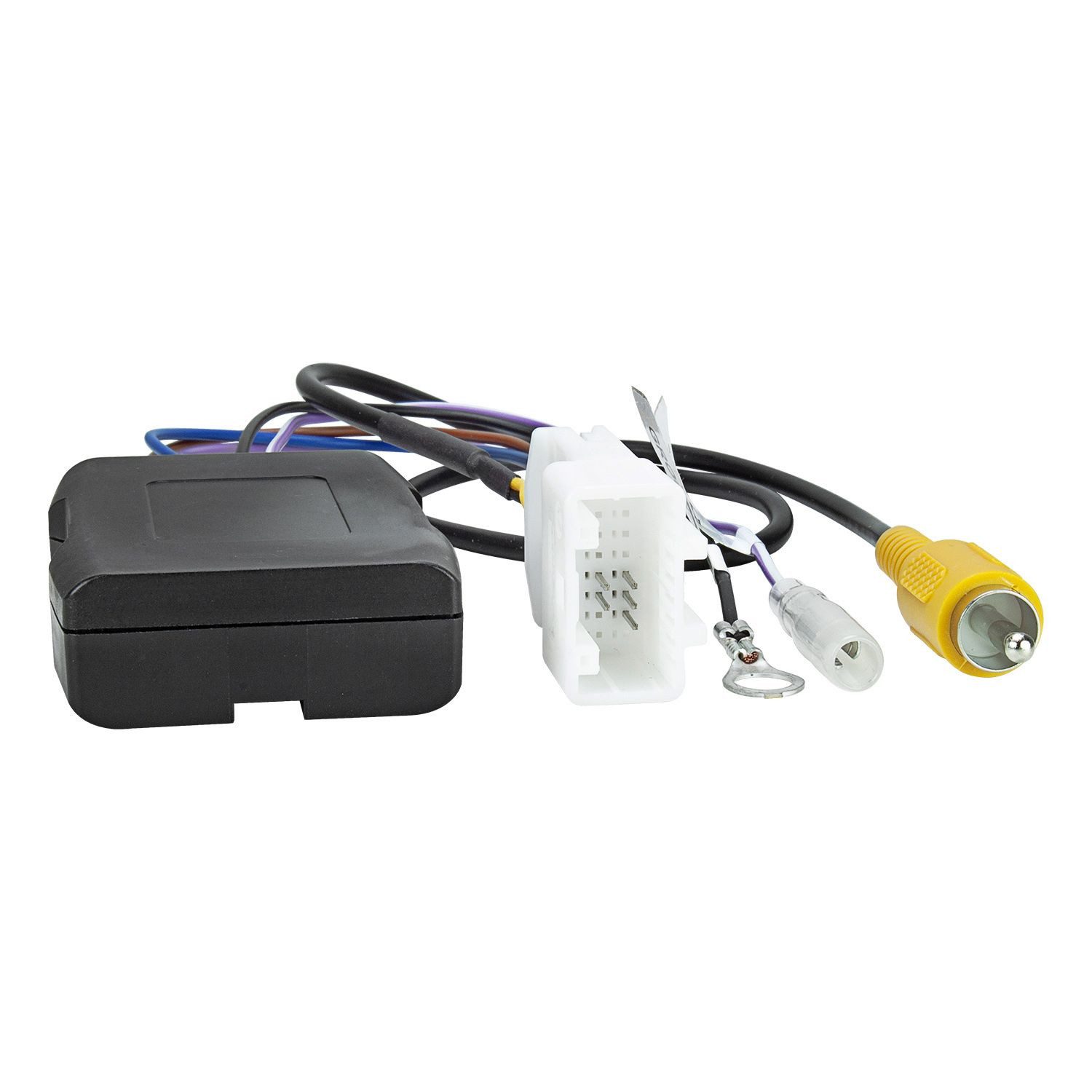 tomzz Audio Rückfahrkamera Adapter an Nachrüstradio passt für Hyundai ab 2014 Kia KFZ Adapter