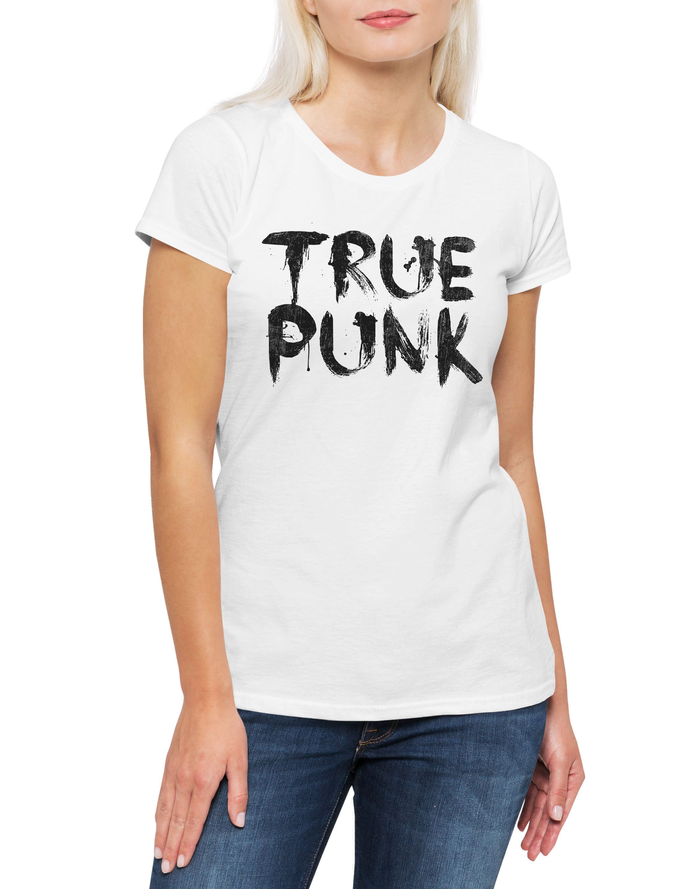 Urban Backwoods Print-Shirt True Punk Damen T-Shirt Anarchy Punks Not Sex Dead Punker UK Pistols (1-tlg) Anarchie England Rock Vicious