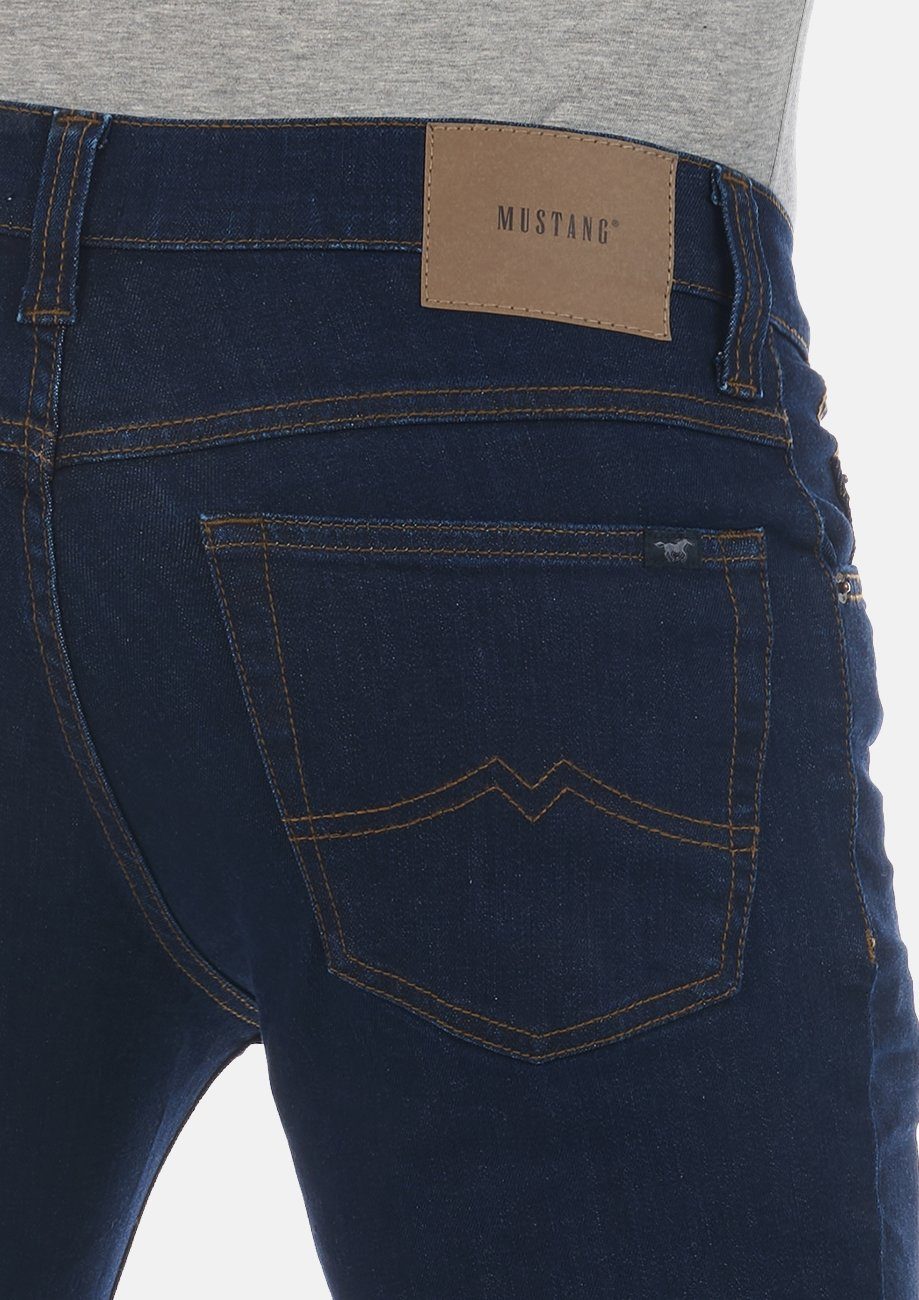 (1014412-5000-943) Tramper Hose Straight-Jeans Super Herren MUSTANG Fit Dark Regular Stretch Denim Jeanshose mit