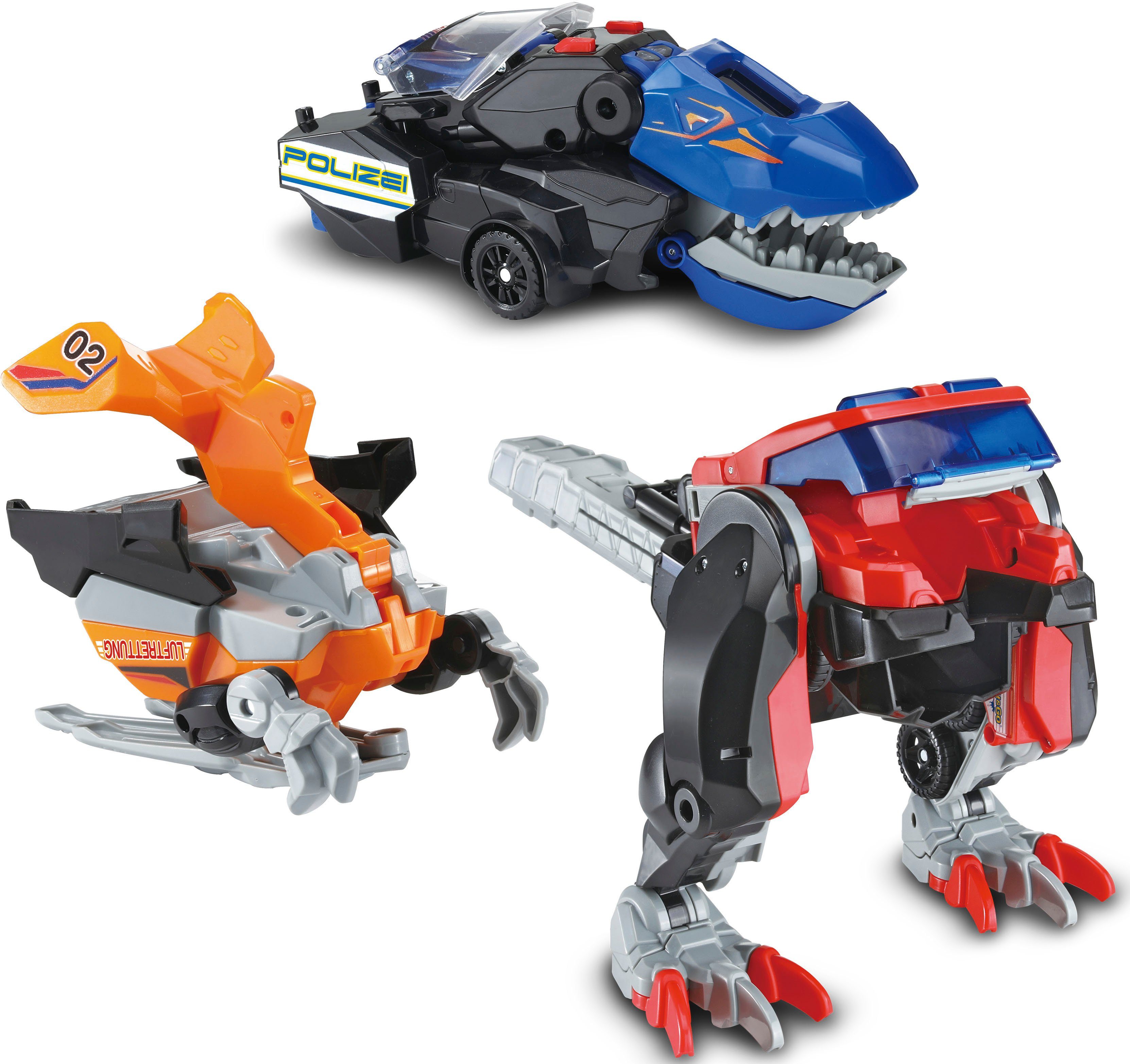Vtech® Spielfigur Switch & Go Dinos 3in1 Super-TRex, mit Sound