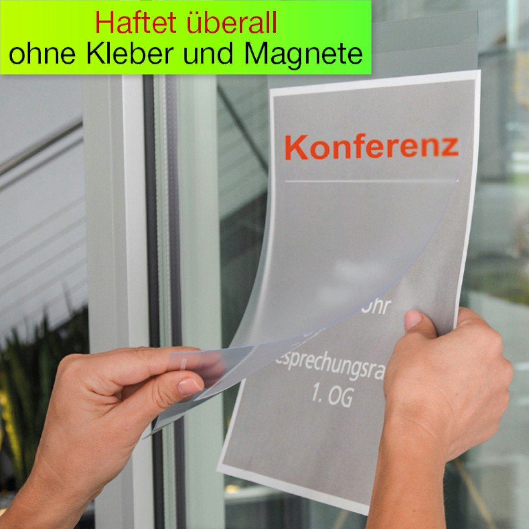 TimeTEX Dokumententasche Aushang-Einstecktaschen A4 hochkant, selbsthaftend günstig online kaufen