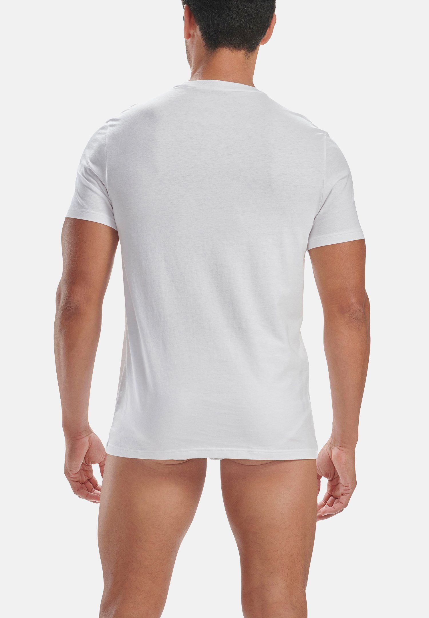 adidas Performance (4PK) White Poloshirt T-Shirt V-Neck