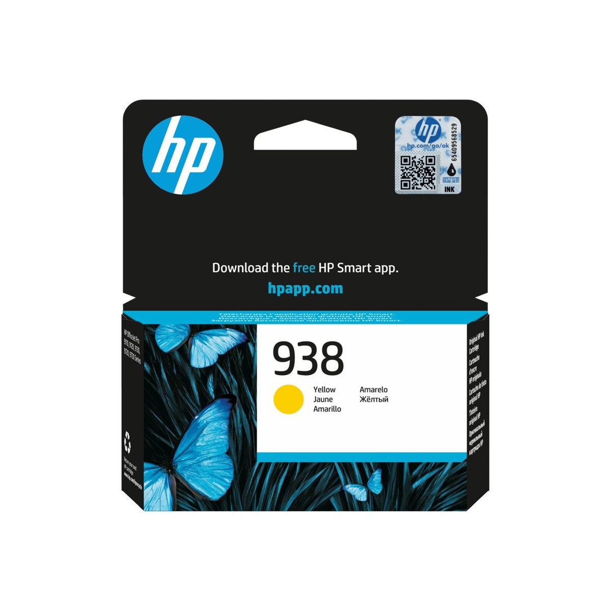 HP 938 Tintenpatrone gelb Tintenpatrone